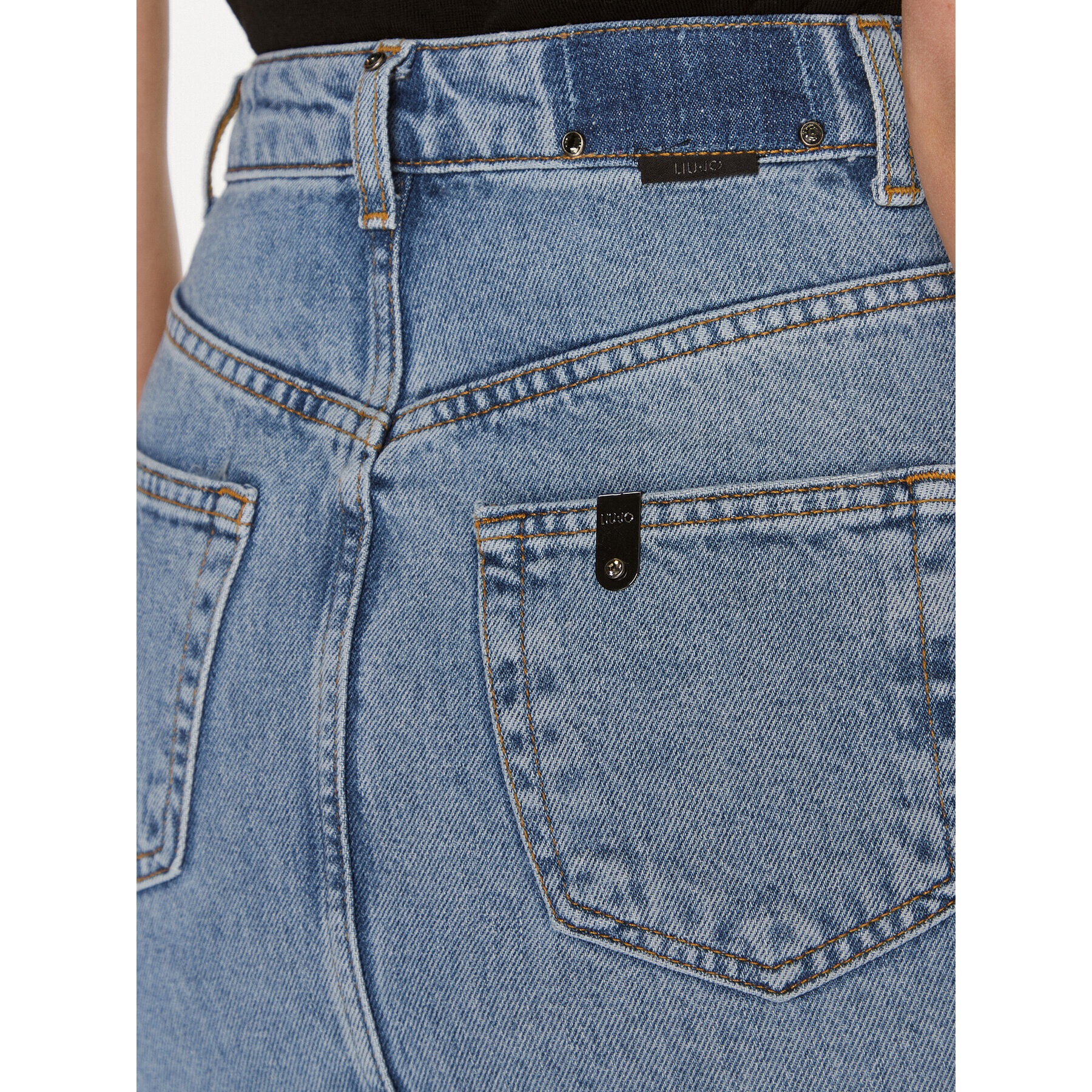 Liu Jo Jeans krilo UF3169 D4861 Modra Regular Fit - Pepit.si