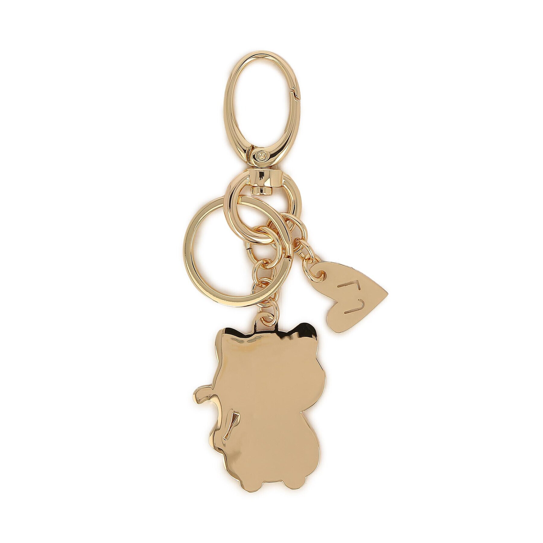 Liu Jo Obesek Cat Key Ring AF3266 A0001 Zlata - Pepit.si