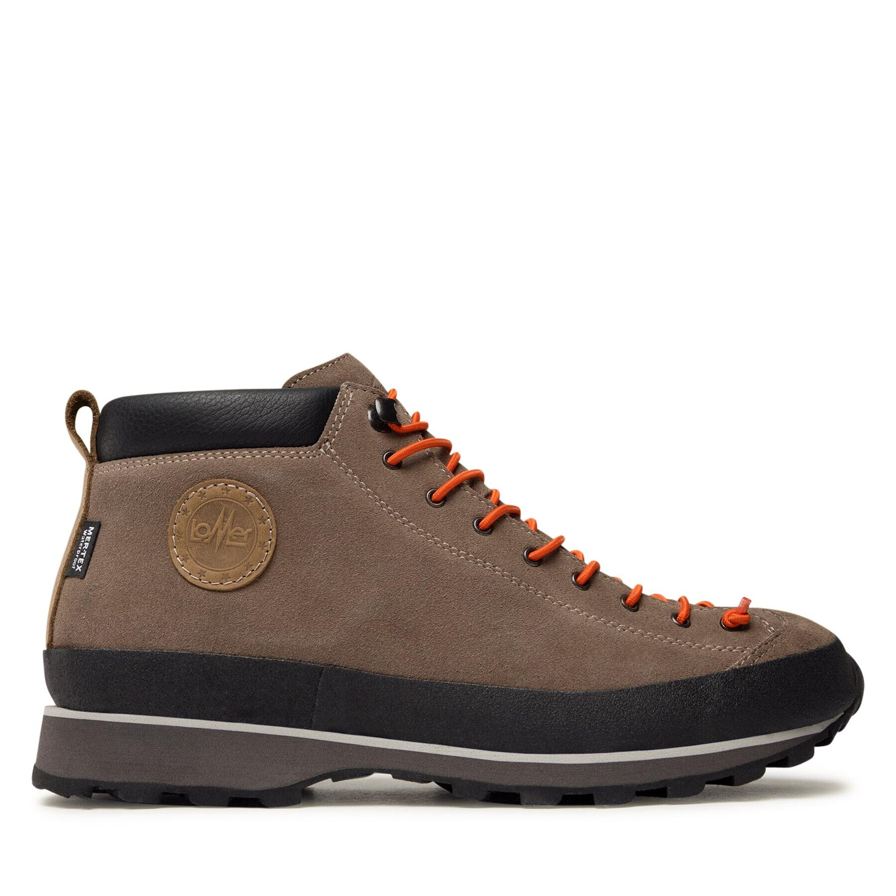 Lomer Trekking čevlji Bio Naturale Mid Mtx Suede 50085A 06 Rjava - Pepit.si