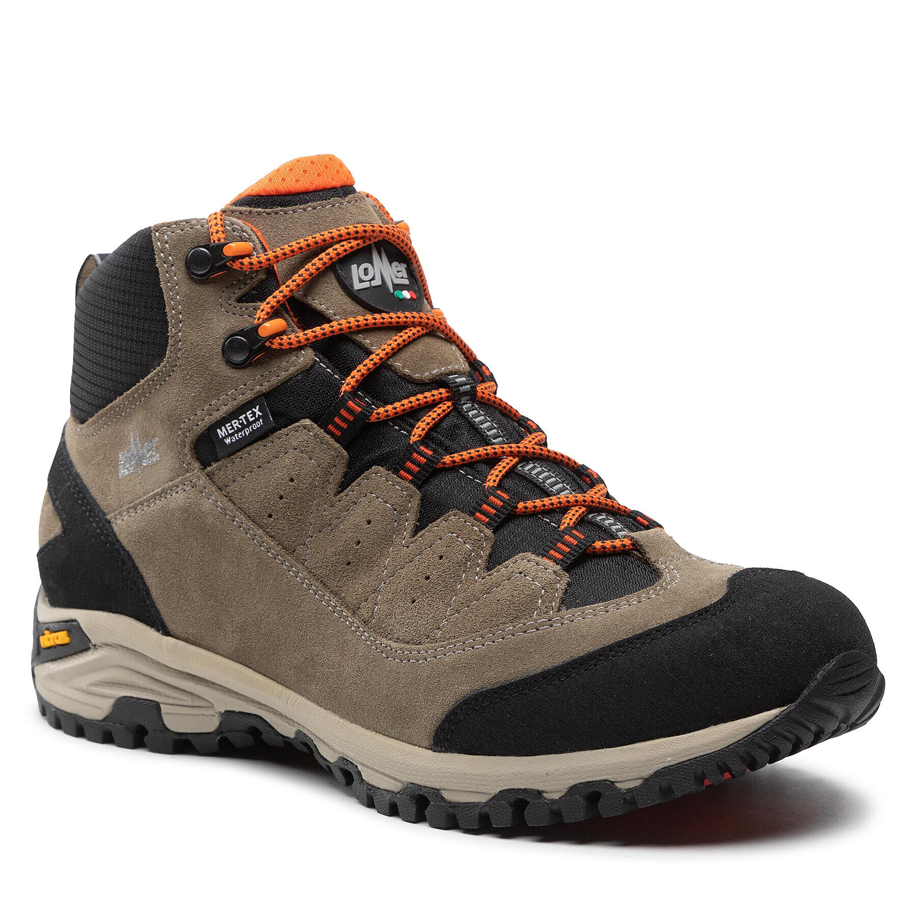 Lomer Trekking čevlji Sella High Mtx Suede 30047A 01 Zelena - Pepit.si