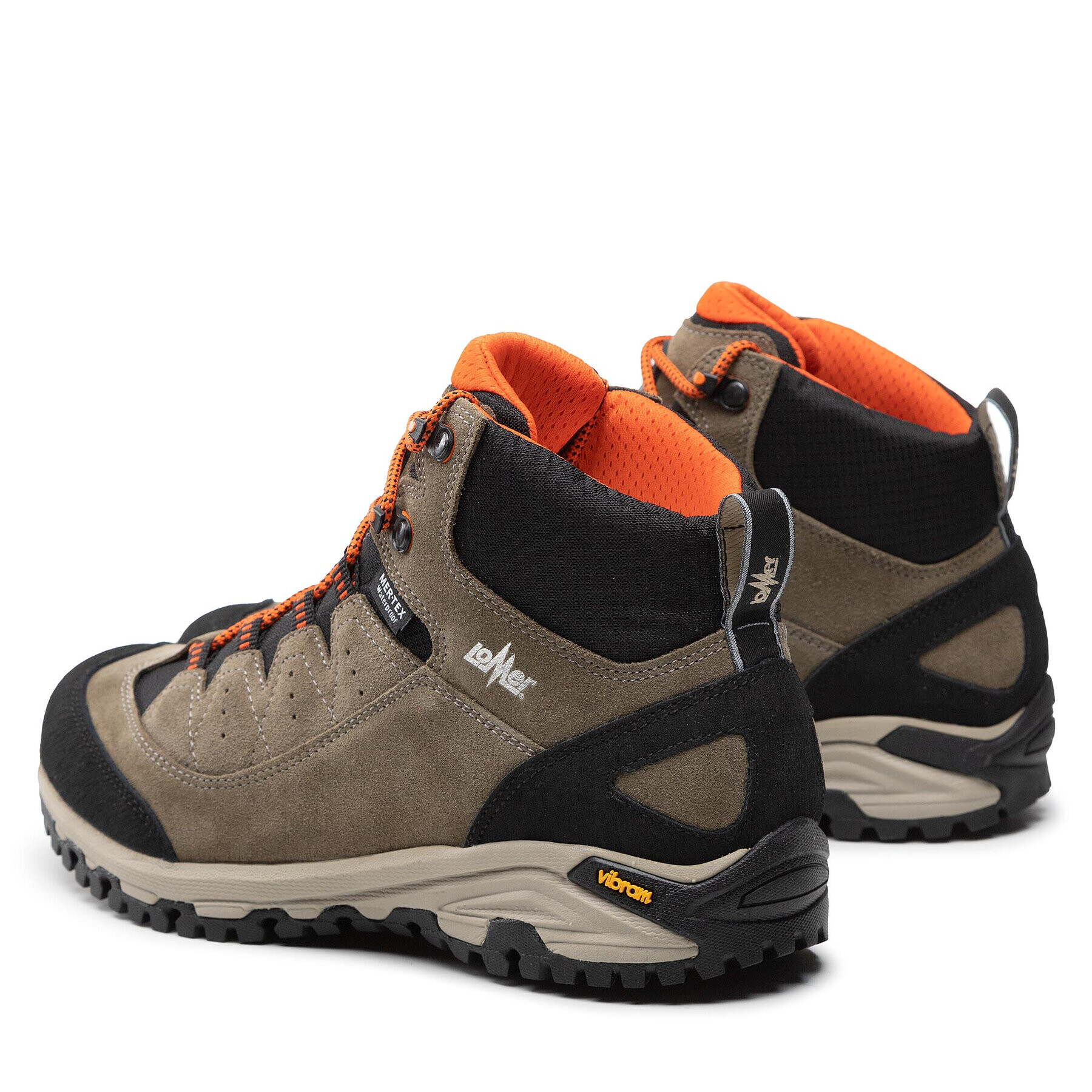 Lomer Trekking čevlji Sella High Mtx Suede 30047A 01 Zelena - Pepit.si