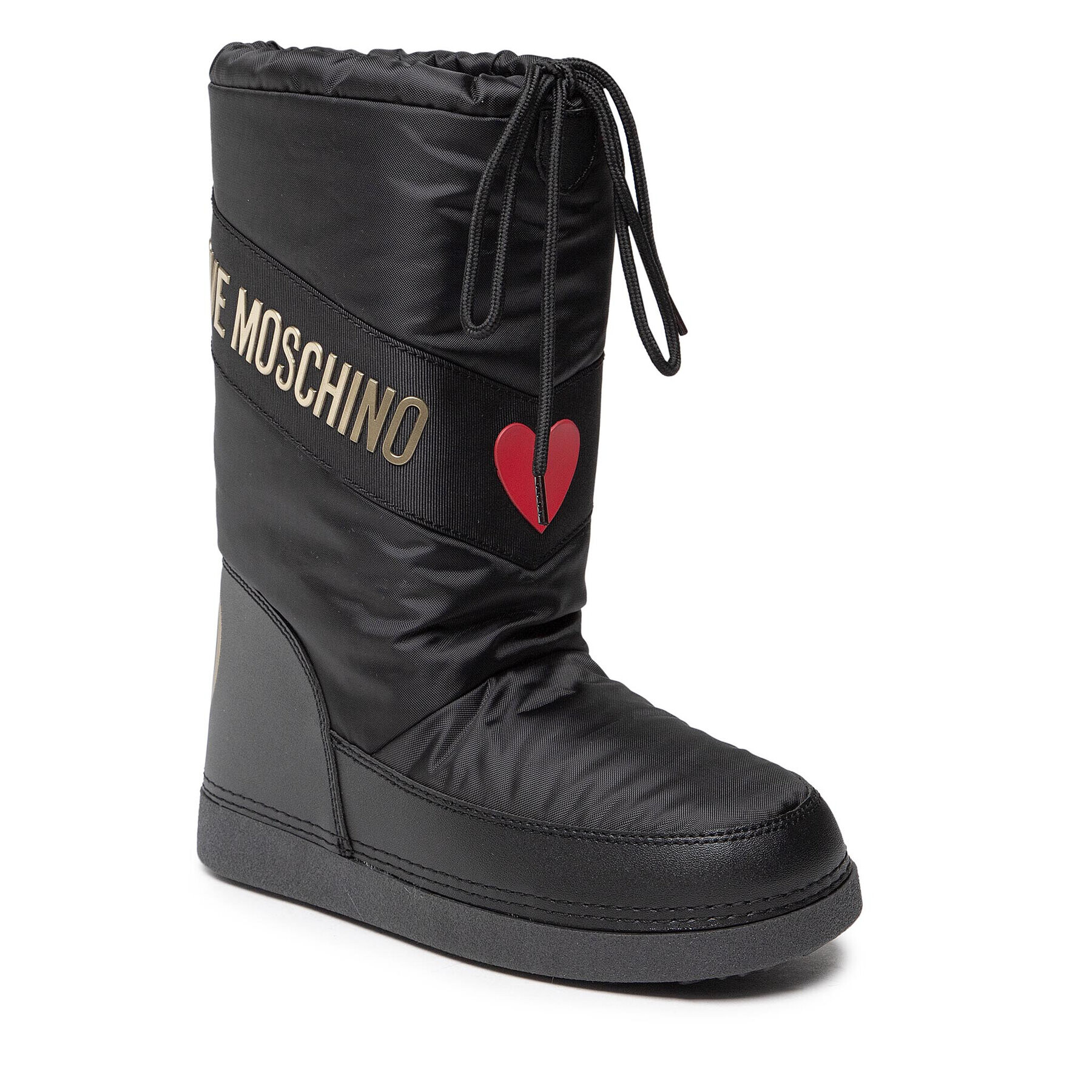 LOVE MOSCHINO Čevlji JA24032G1FISY000 Črna - Pepit.si