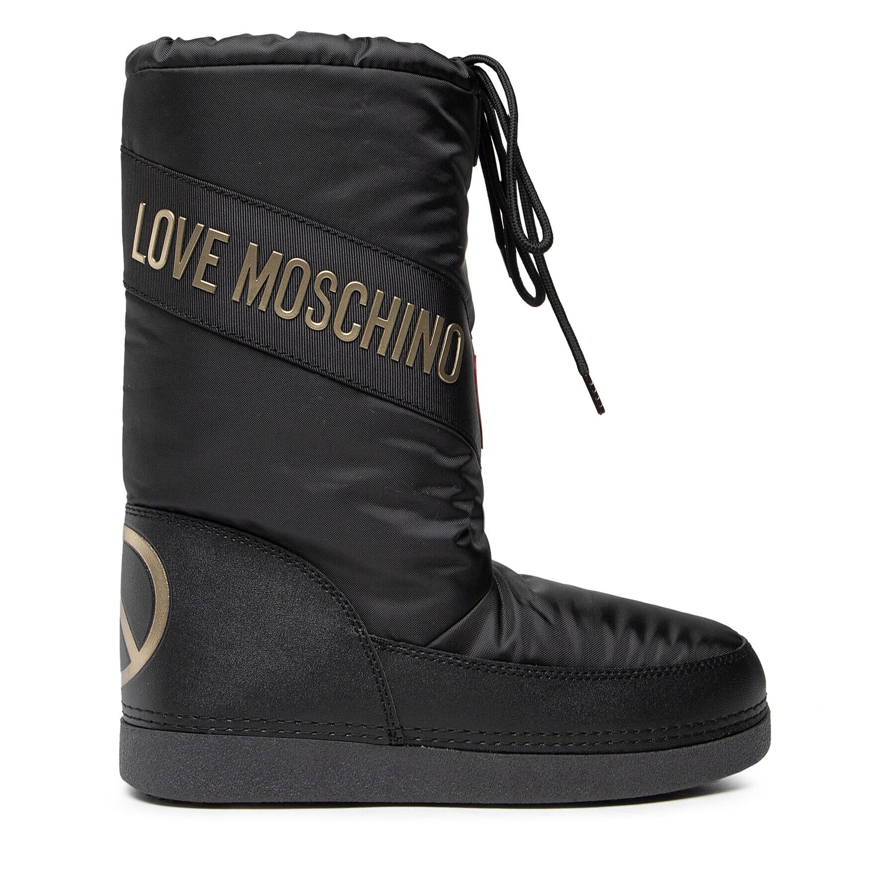 LOVE MOSCHINO Čevlji JA24032G1FISY000 Črna - Pepit.si