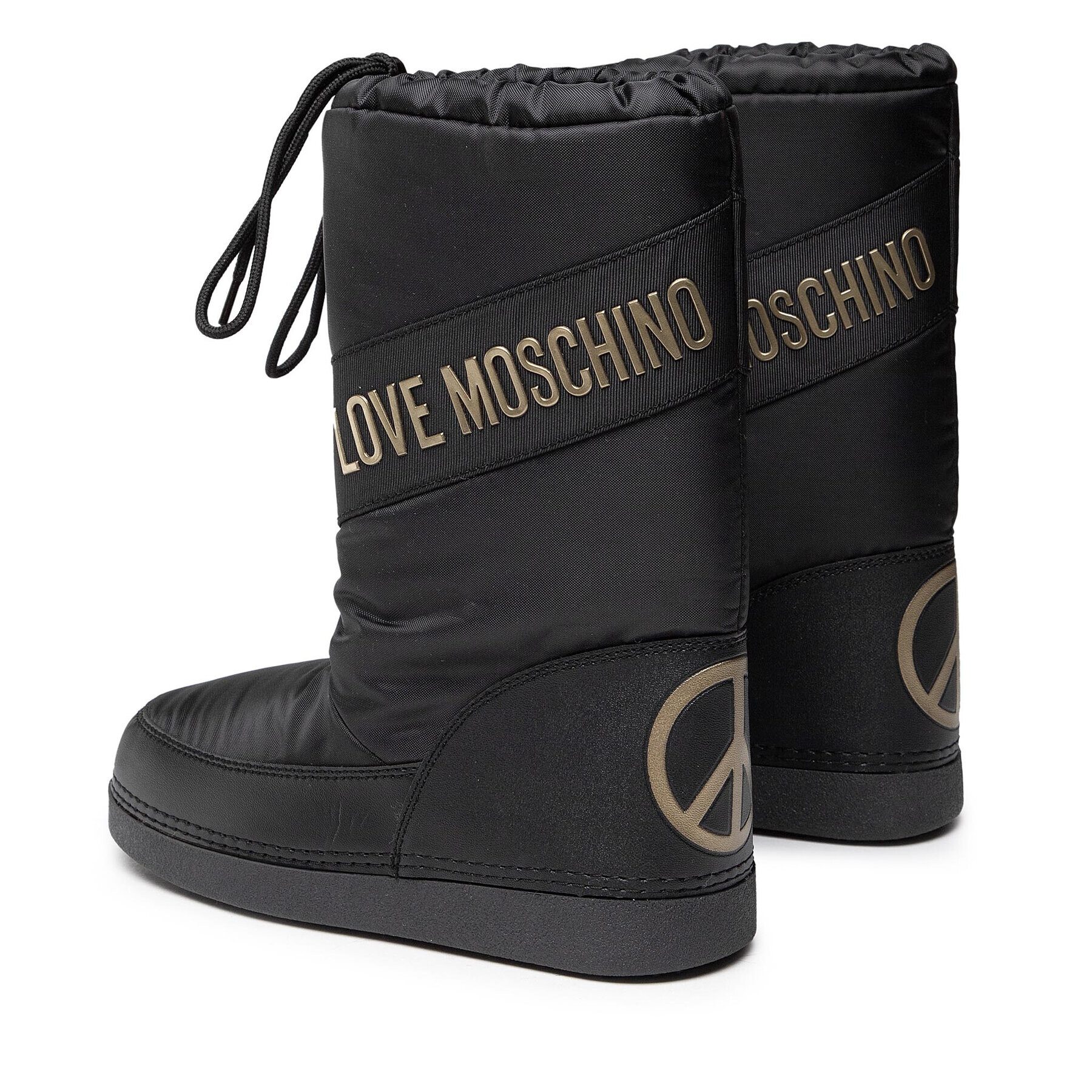 LOVE MOSCHINO Čevlji JA24032G1FISY000 Črna - Pepit.si