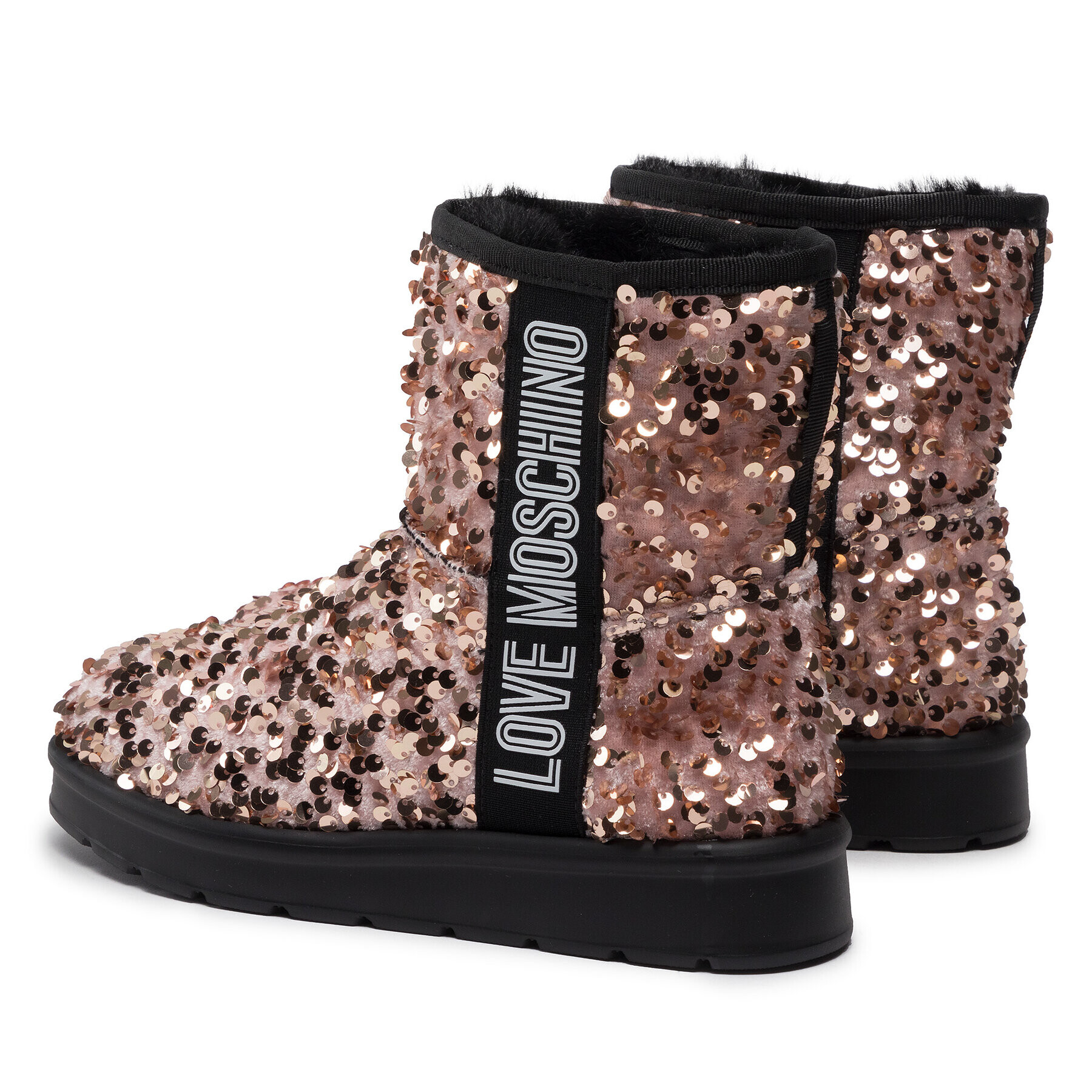 LOVE MOSCHINO Čevlji JA24153H1FJZI900 Roza - Pepit.si