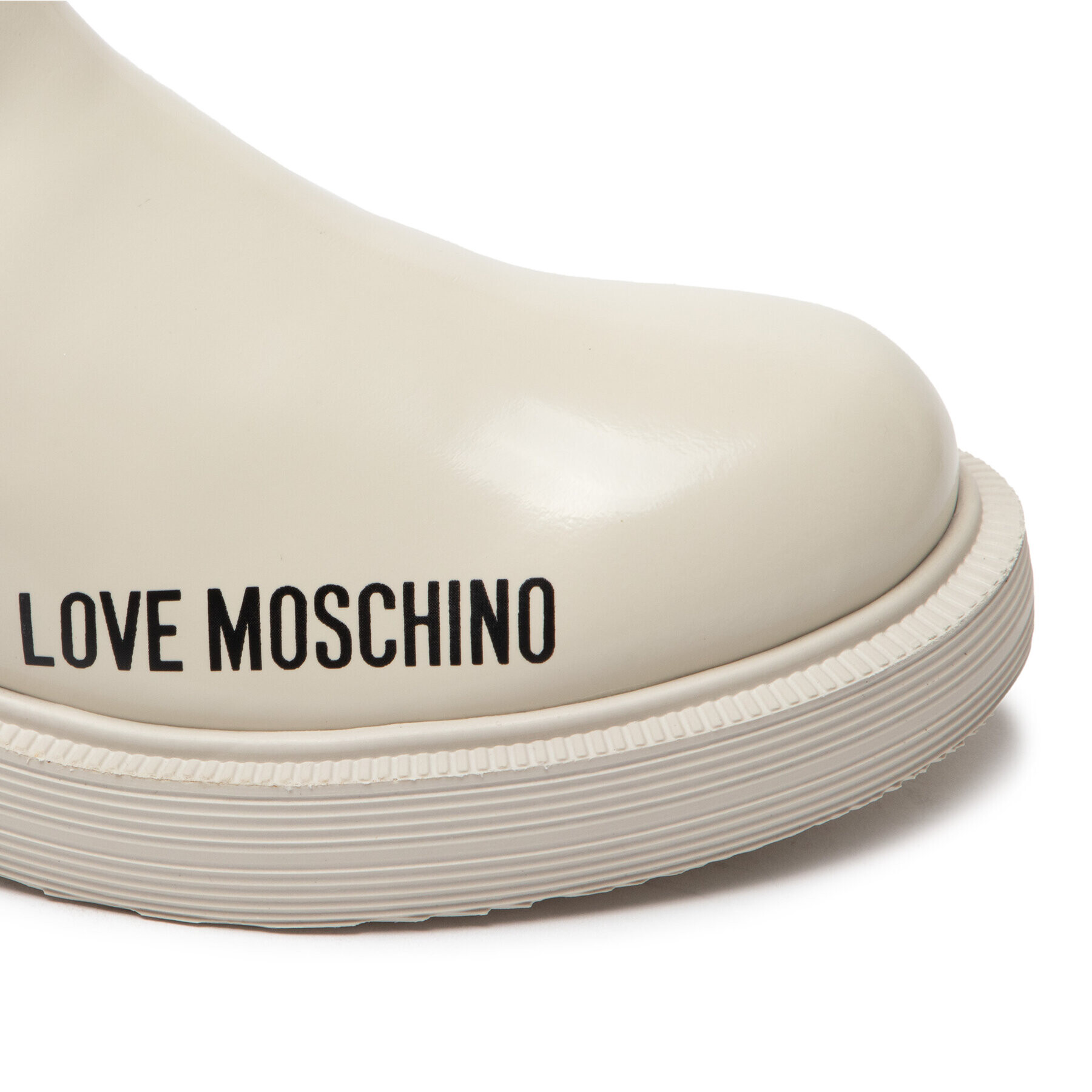 LOVE MOSCHINO Gležnjarji Chelsea JA21124G1FIB0120 Bež - Pepit.si