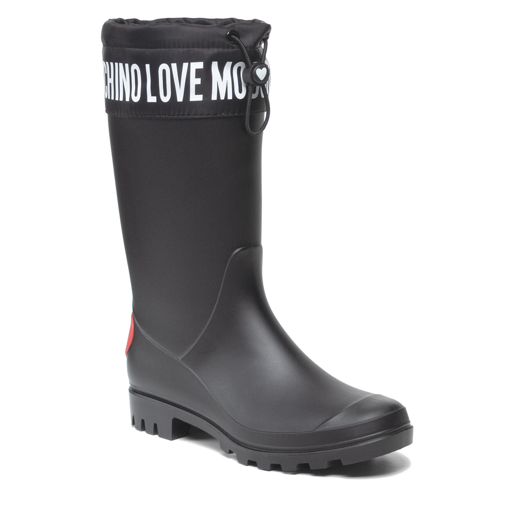 LOVE MOSCHINO Gumijasti škornji JA24213G1DIR500A Črna - Pepit.si