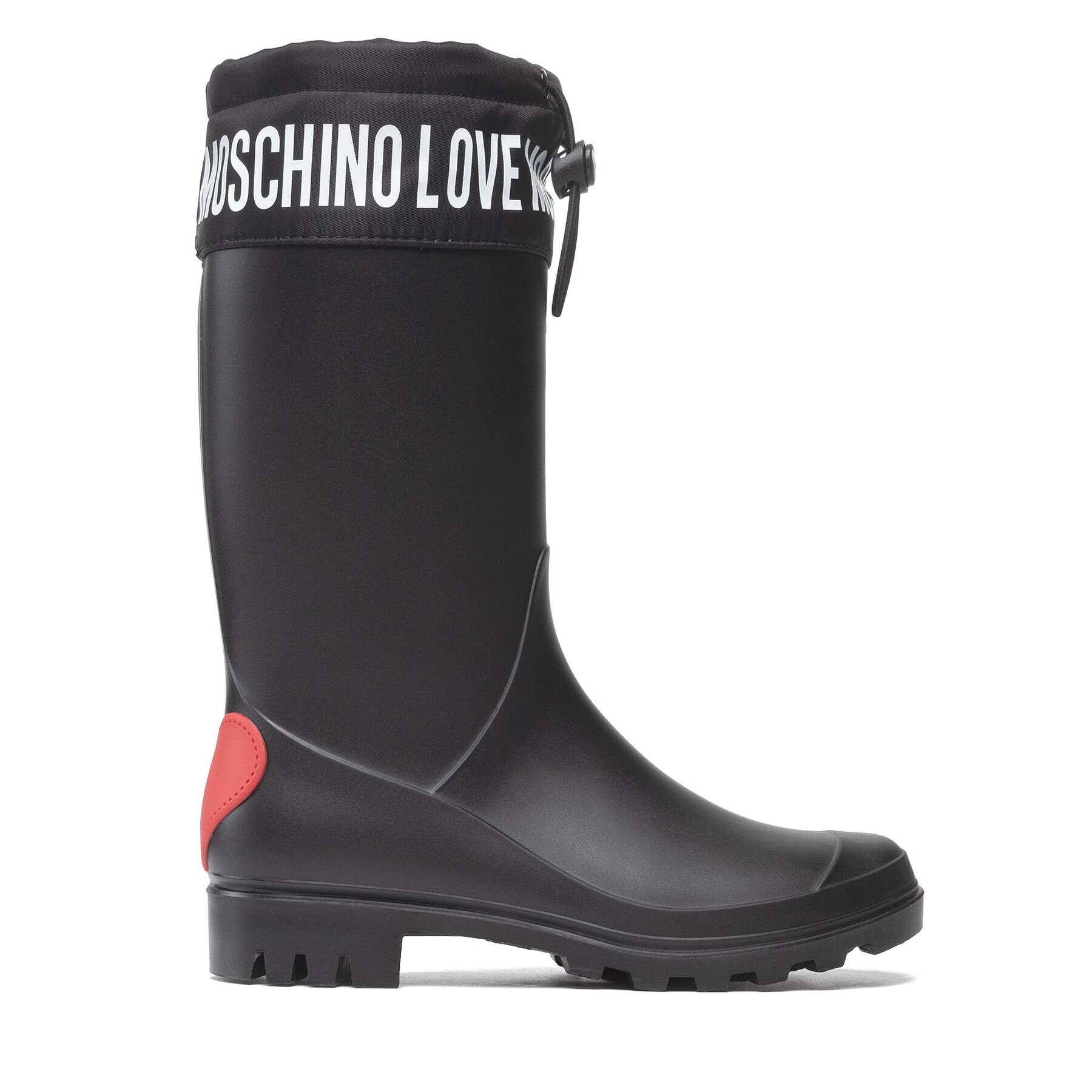 LOVE MOSCHINO Gumijasti škornji JA24213G1DIR500A Črna - Pepit.si