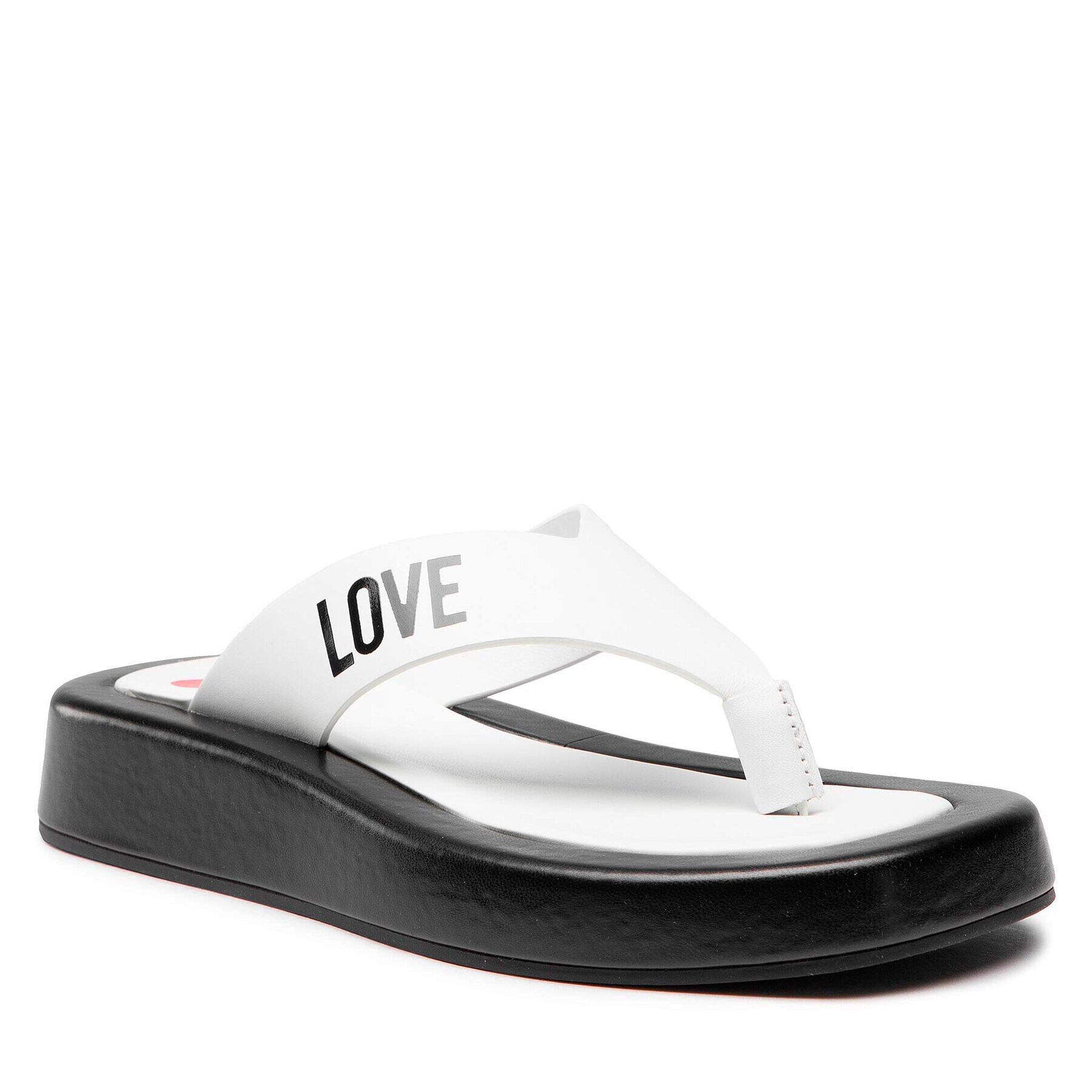 LOVE MOSCHINO Japonke JA28293G0EIE310A Bela - Pepit.si