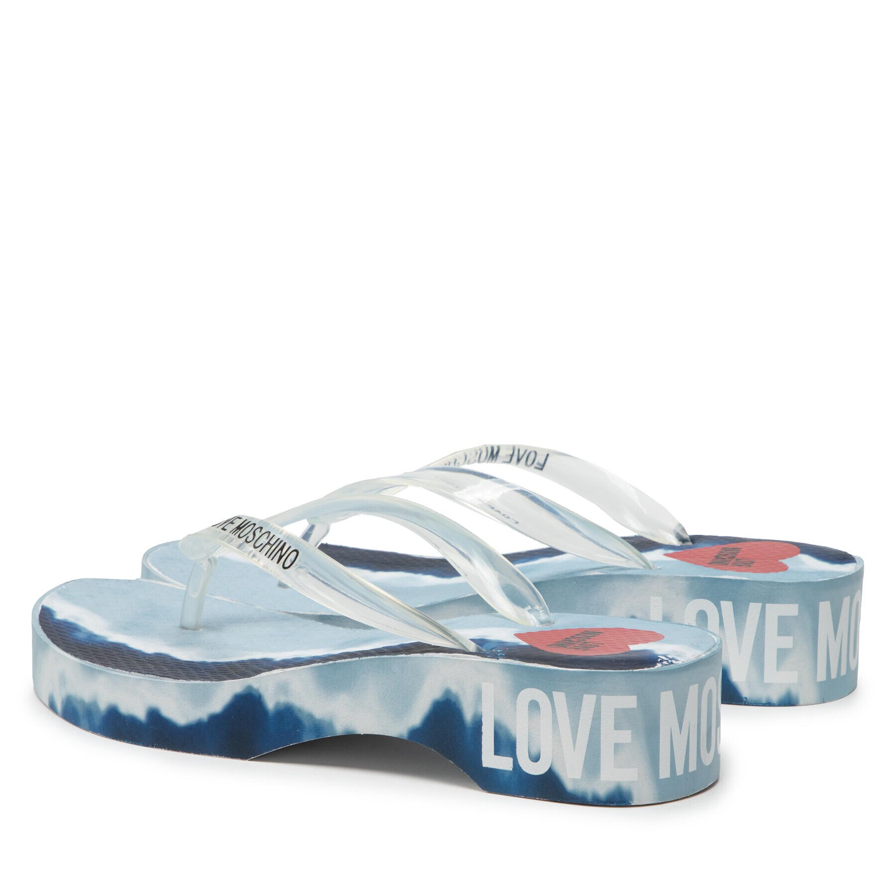 LOVE MOSCHINO Japonke JA28304G0EI3570A Bela - Pepit.si