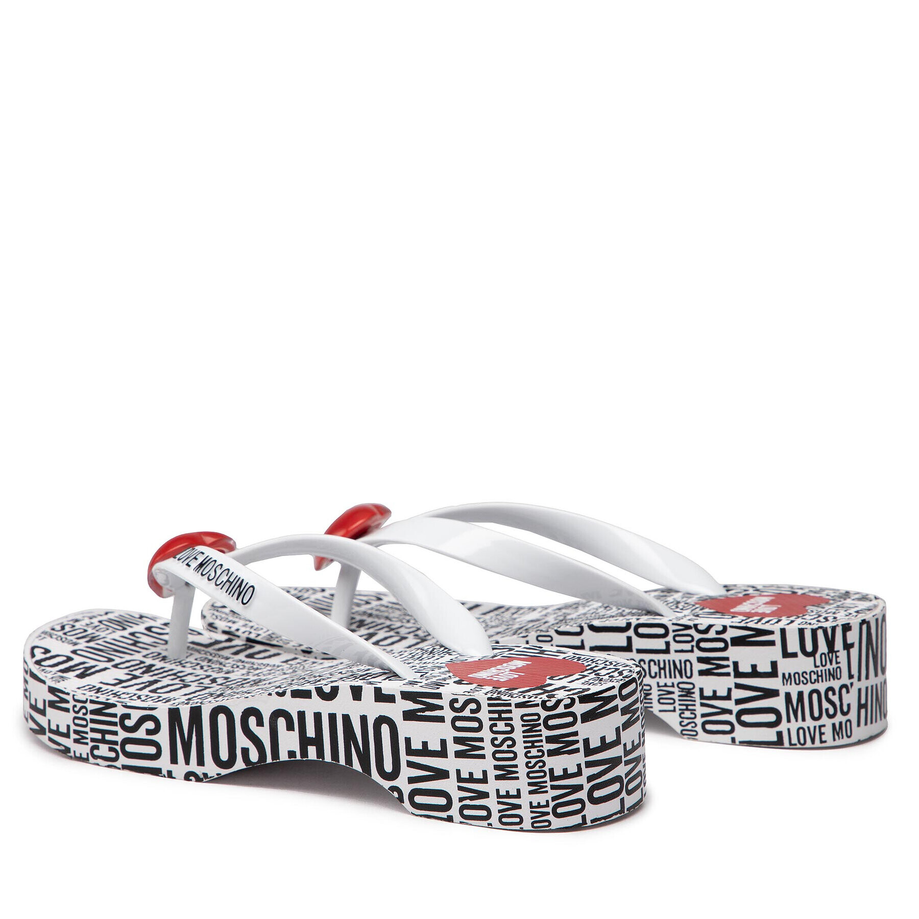 LOVE MOSCHINO Japonke JA28314G0EI36100 Bela - Pepit.si