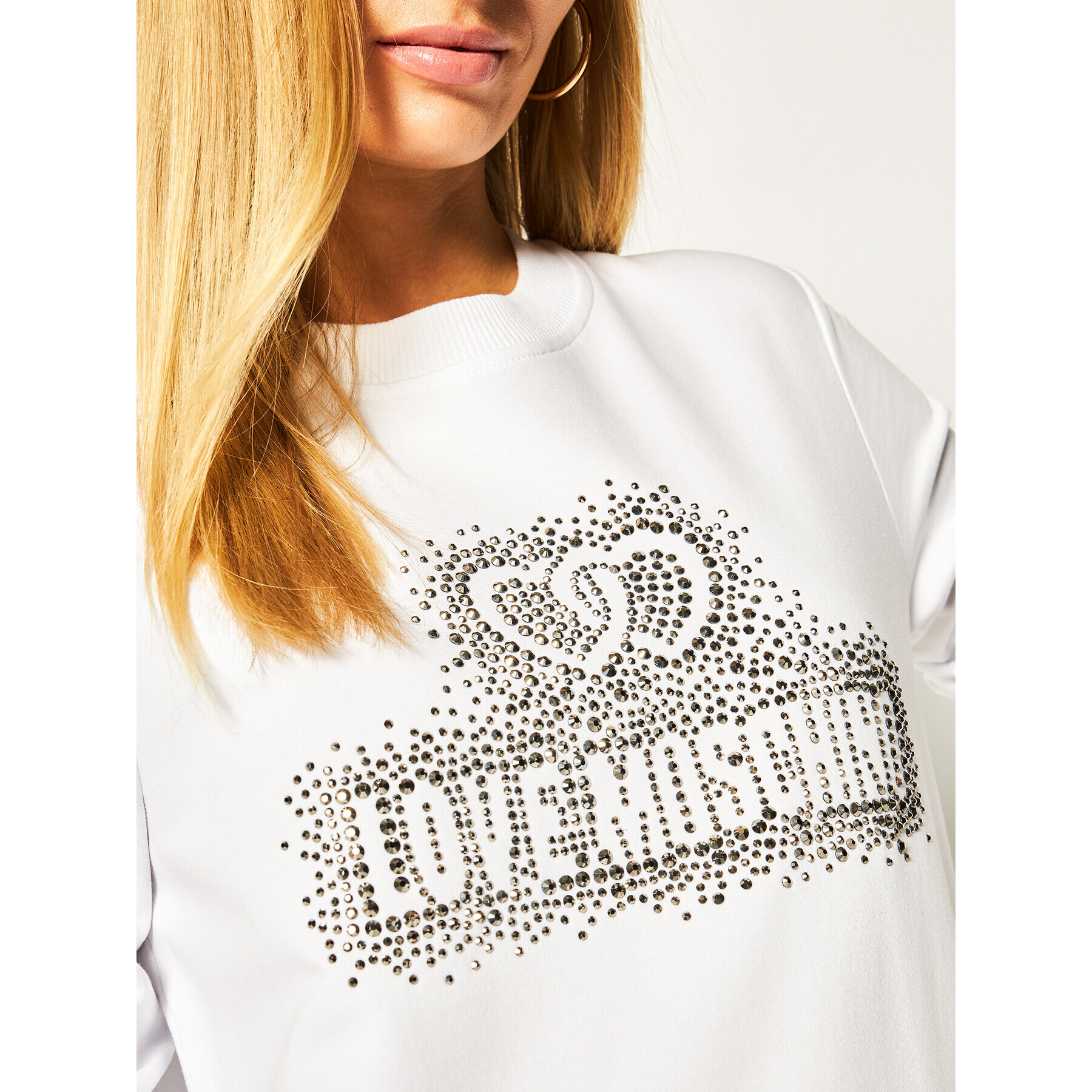 LOVE MOSCHINO Jopa W630215E 2139 Bela Regular Fit - Pepit.si