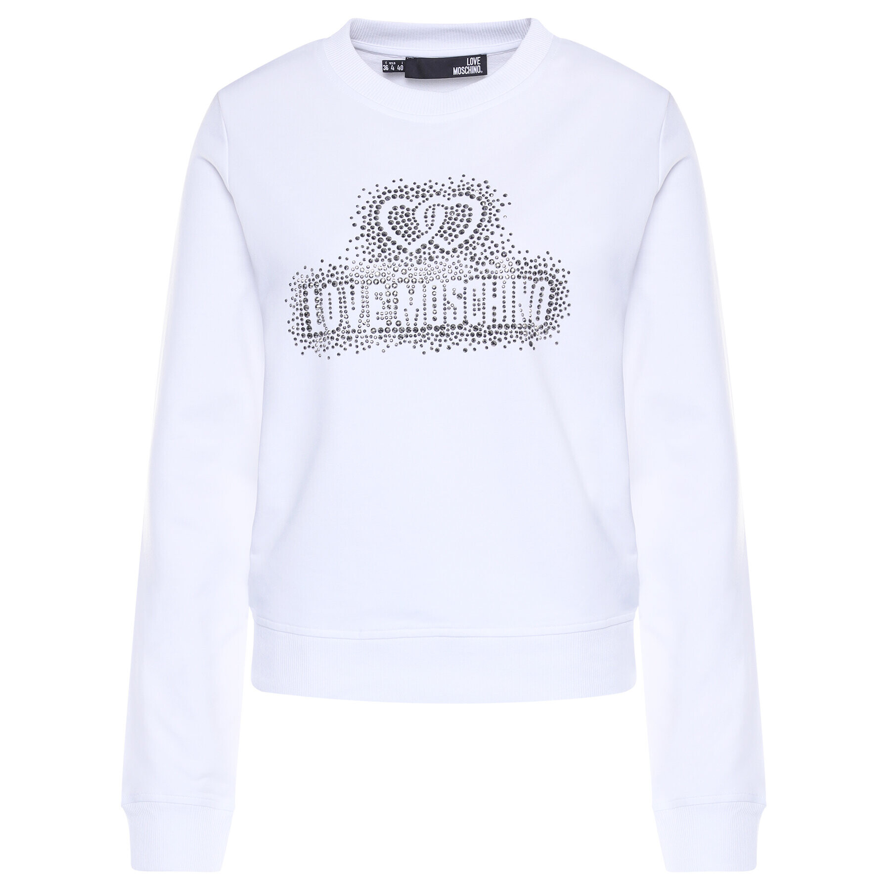 LOVE MOSCHINO Jopa W630215E 2139 Bela Regular Fit - Pepit.si