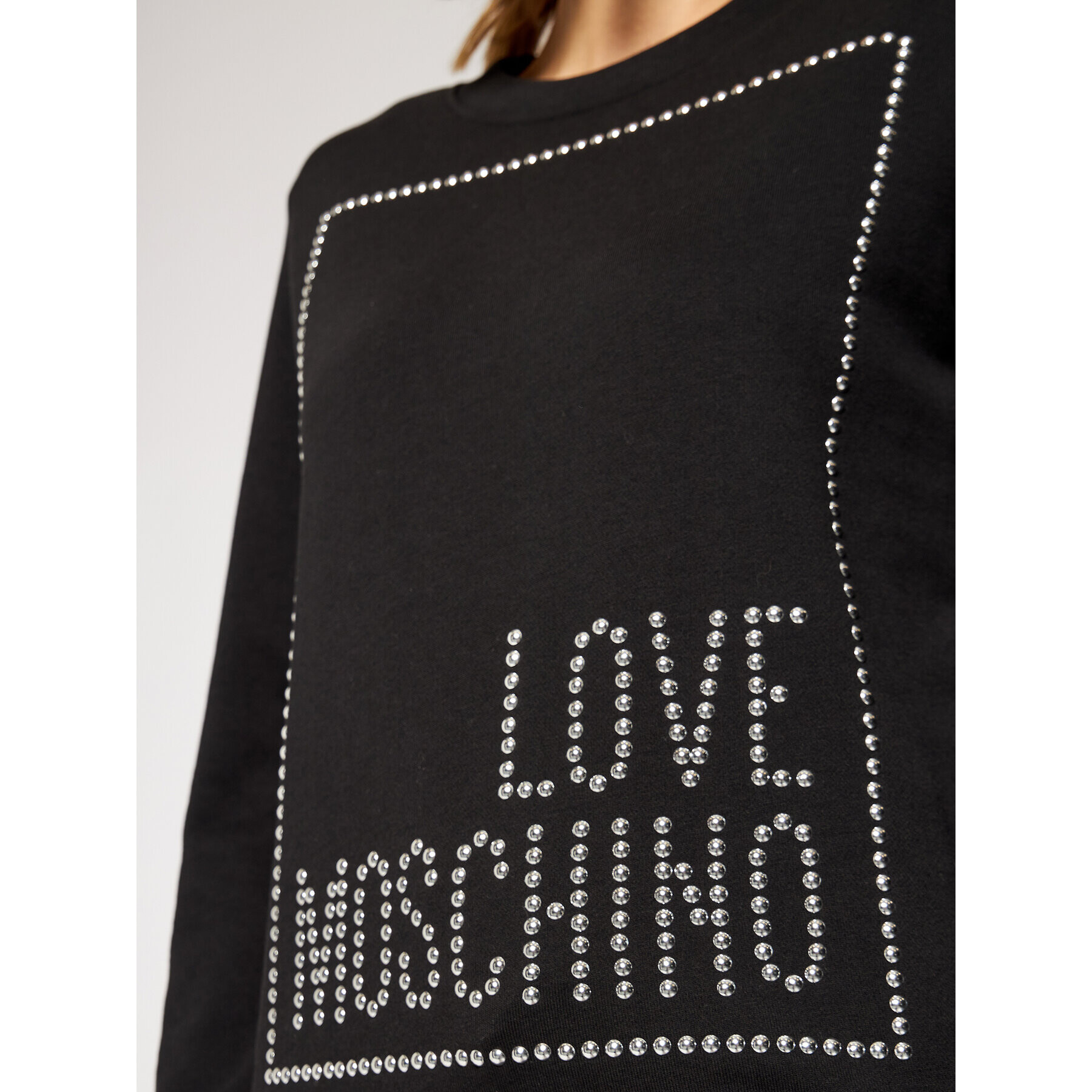 LOVE MOSCHINO Jopa W630216M 4055 Črna Regular Fit - Pepit.si