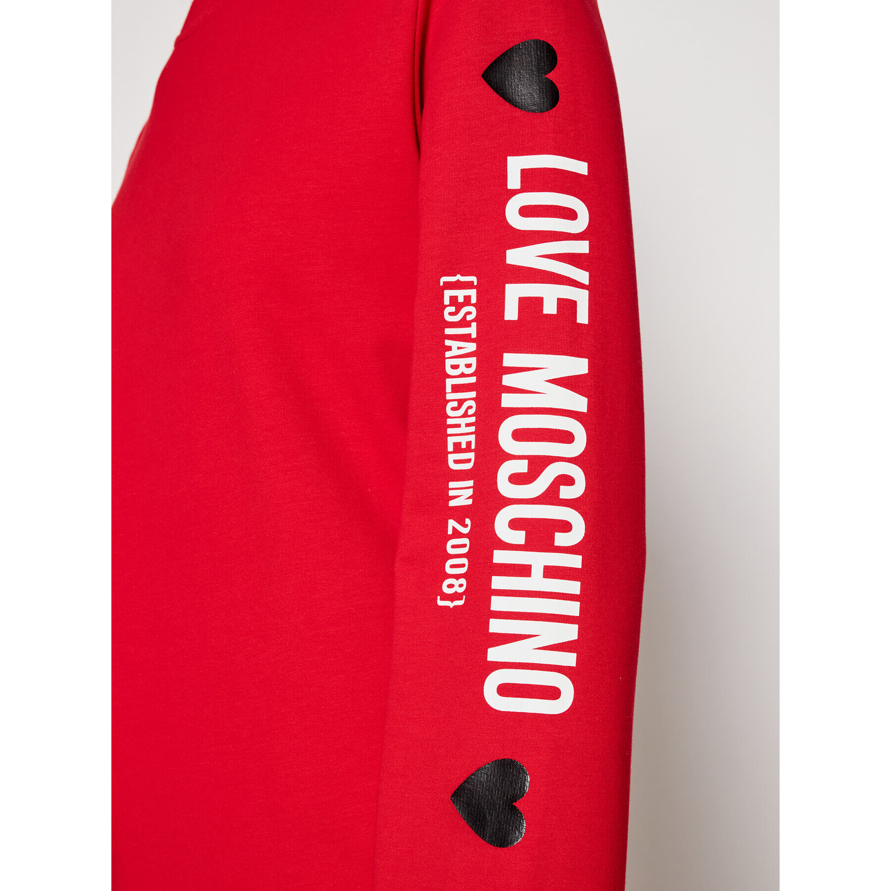 LOVE MOSCHINO Jopa W630219E 2180 Rdeča Regular Fit - Pepit.si