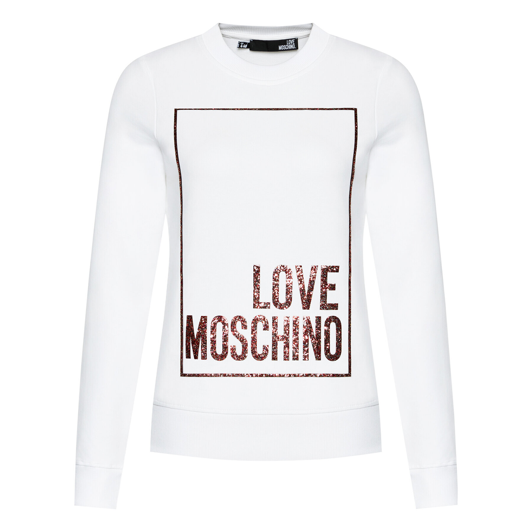 LOVE MOSCHINO Jopa W630220E 2180 Bela Regular Fit - Pepit.si