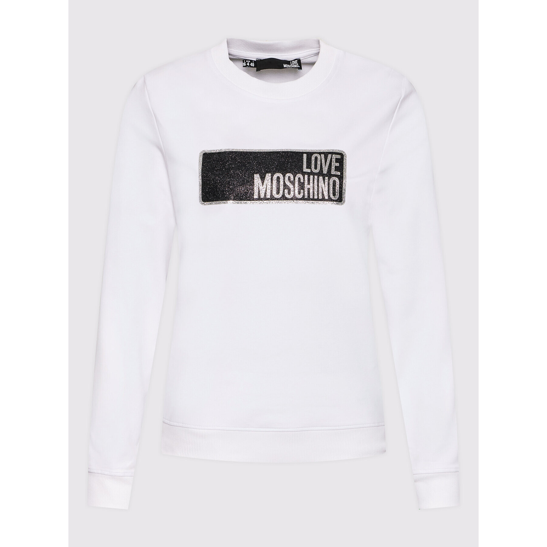 LOVE MOSCHINO Jopa W630223E 2246 Bela Regular Fit - Pepit.si