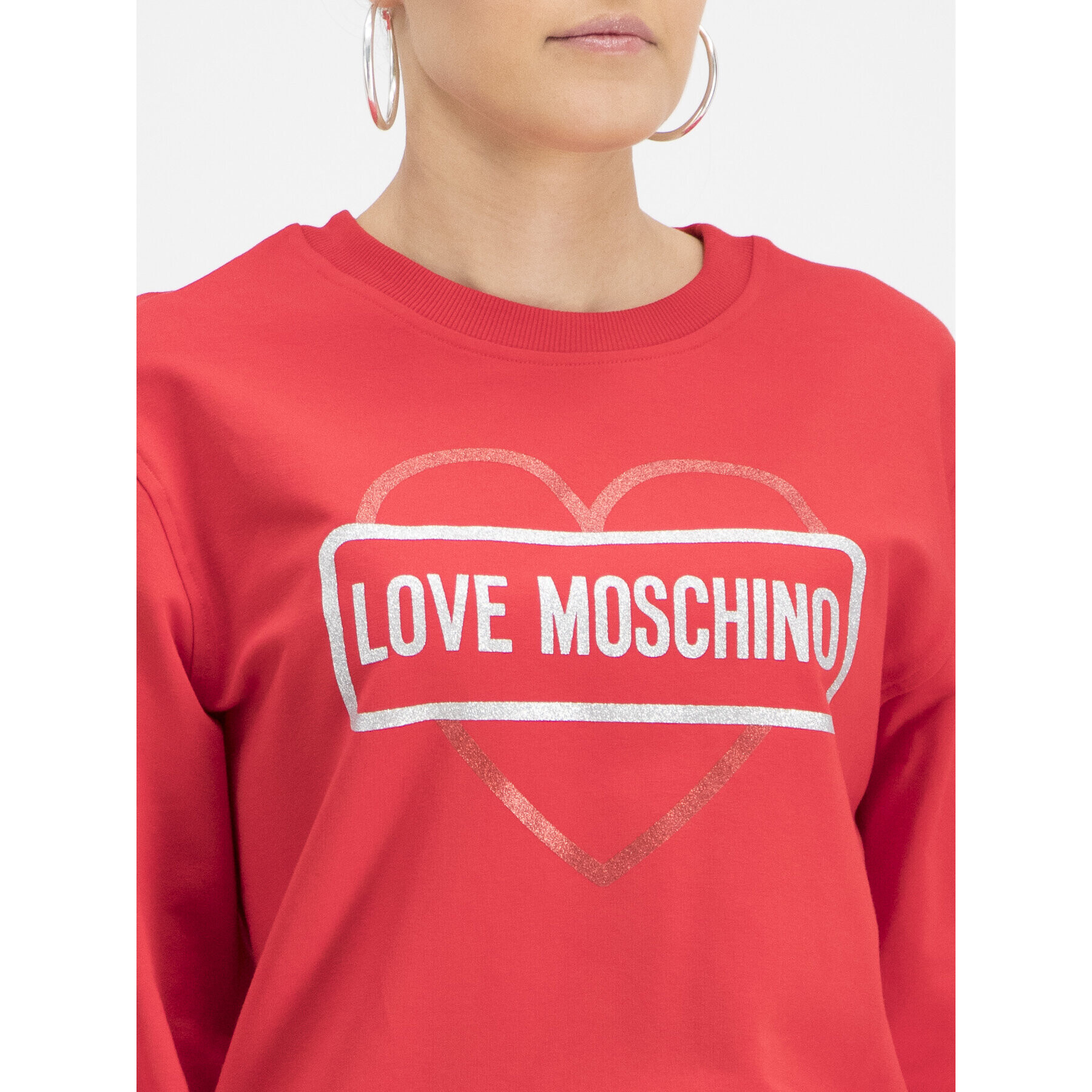 LOVE MOSCHINO Jopa W630621E2017 Rdeča Regular Fit - Pepit.si