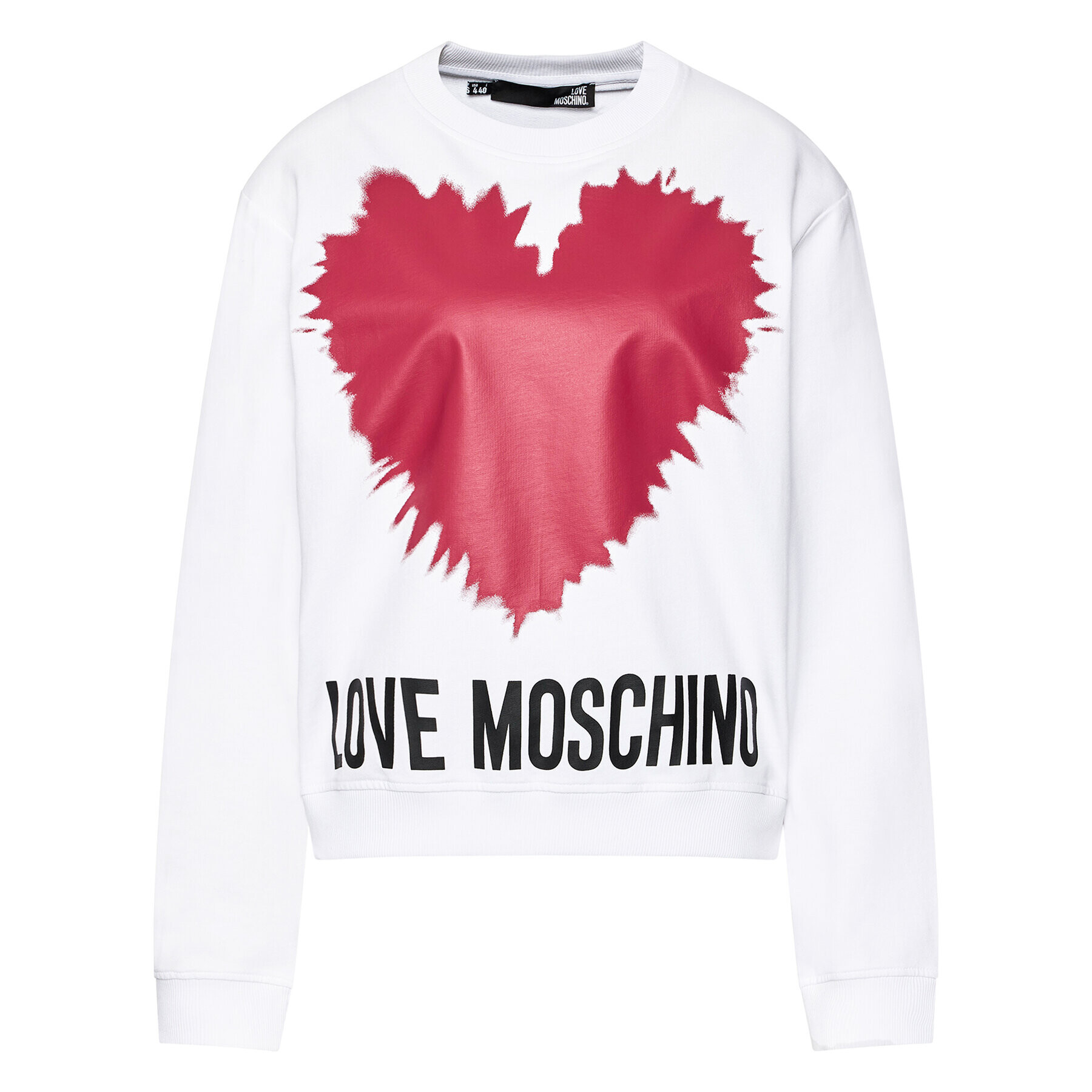 LOVE MOSCHINO Jopa W630643M 4282 Bela Regular Fit - Pepit.si