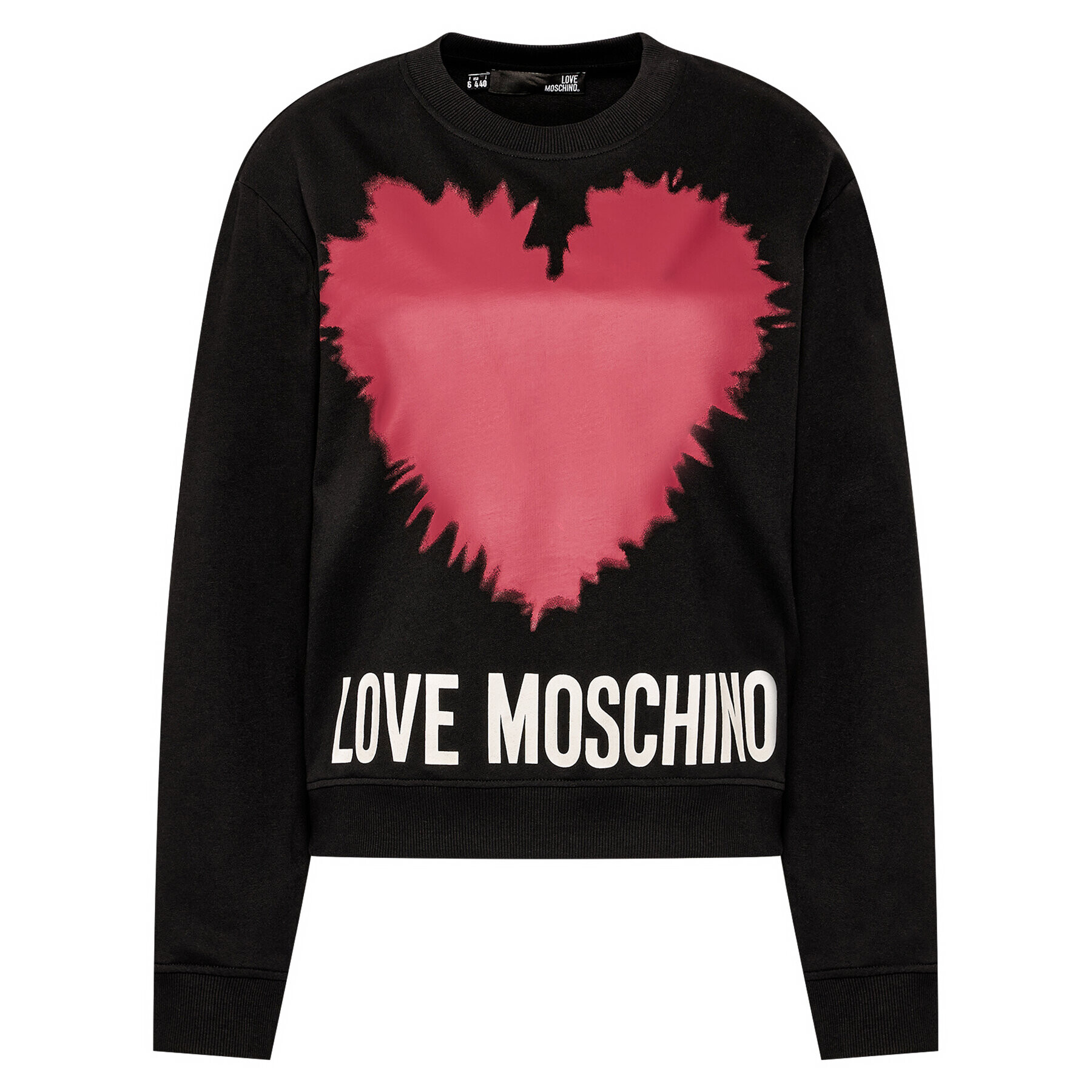 LOVE MOSCHINO Jopa W630643M 4282 Črna Regular Fit - Pepit.si