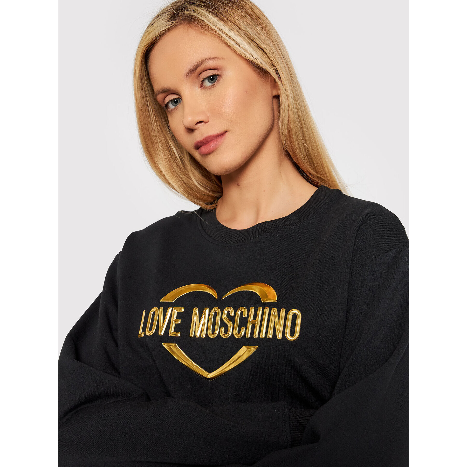 LOVE MOSCHINO Jopa W630646E 2288 Črna Regular Fit - Pepit.si