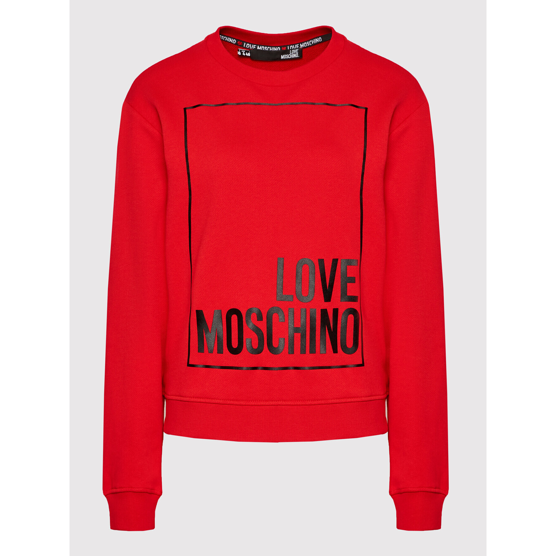 LOVE MOSCHINO Jopa W630647M 4055 Rdeča Regular Fit - Pepit.si