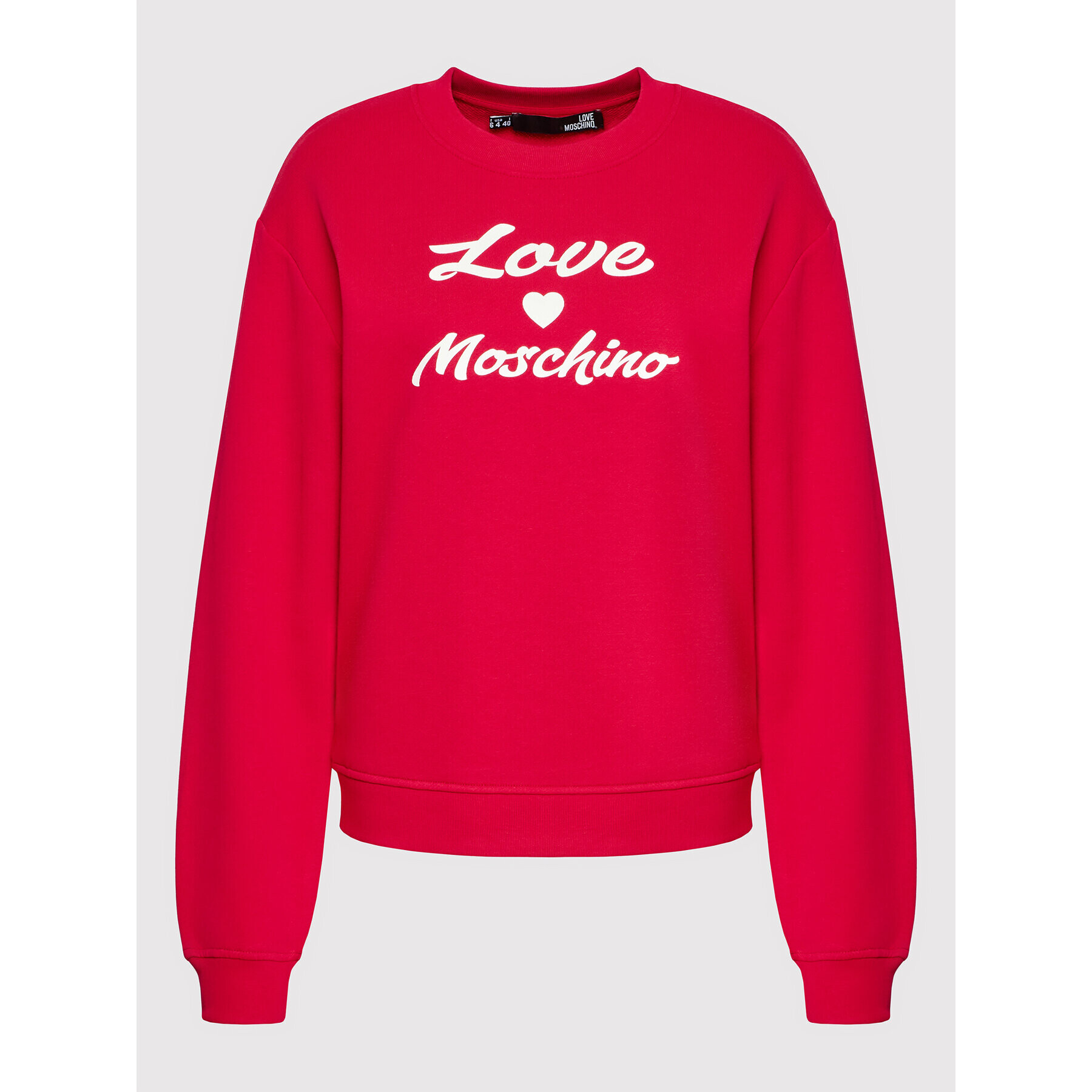 LOVE MOSCHINO Jopa W630652M 4055 Rdeča Regular Fit - Pepit.si