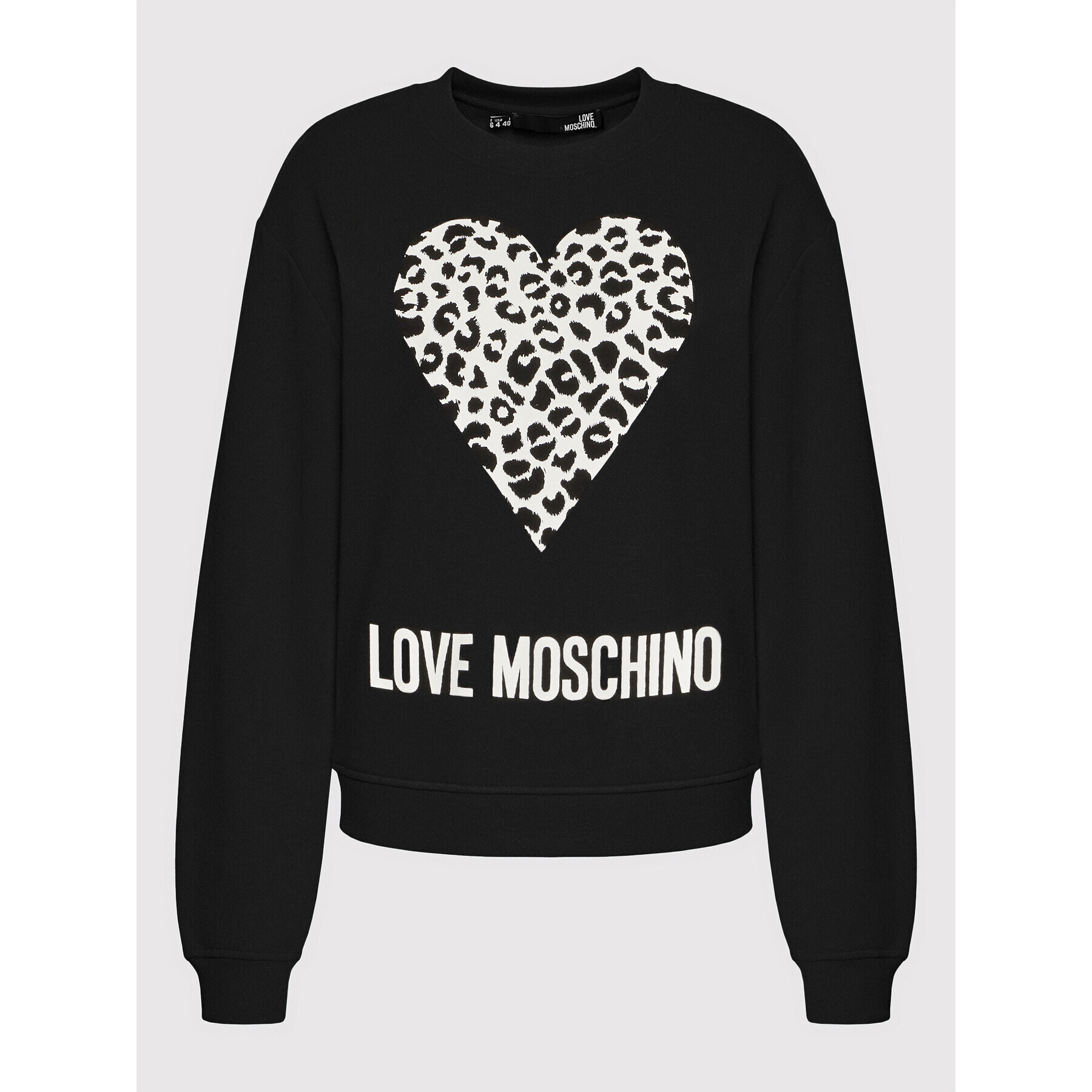 LOVE MOSCHINO Jopa W630654M 4055 Črna Regular Fit - Pepit.si