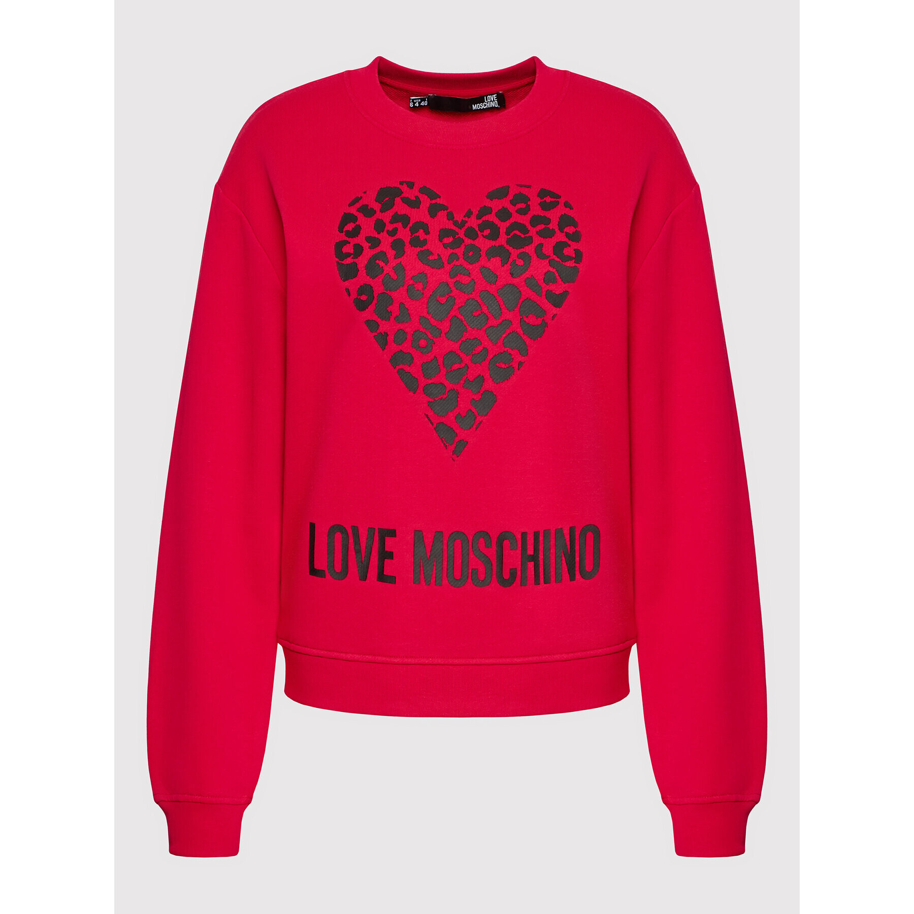 LOVE MOSCHINO Jopa W630654M 4055 Rdeča Regular Fit - Pepit.si