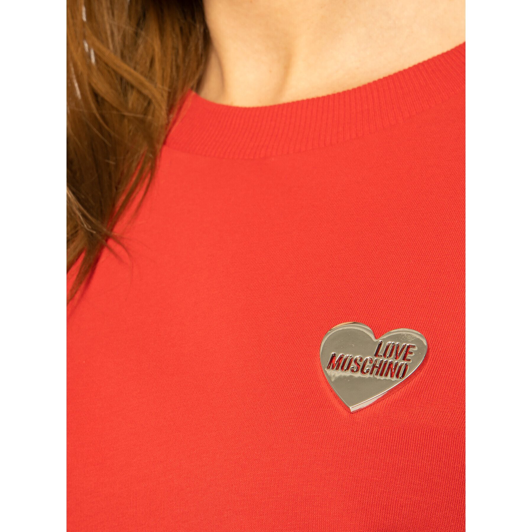 LOVE MOSCHINO Jopa W630682E 2124 Rdeča Regular Fit - Pepit.si