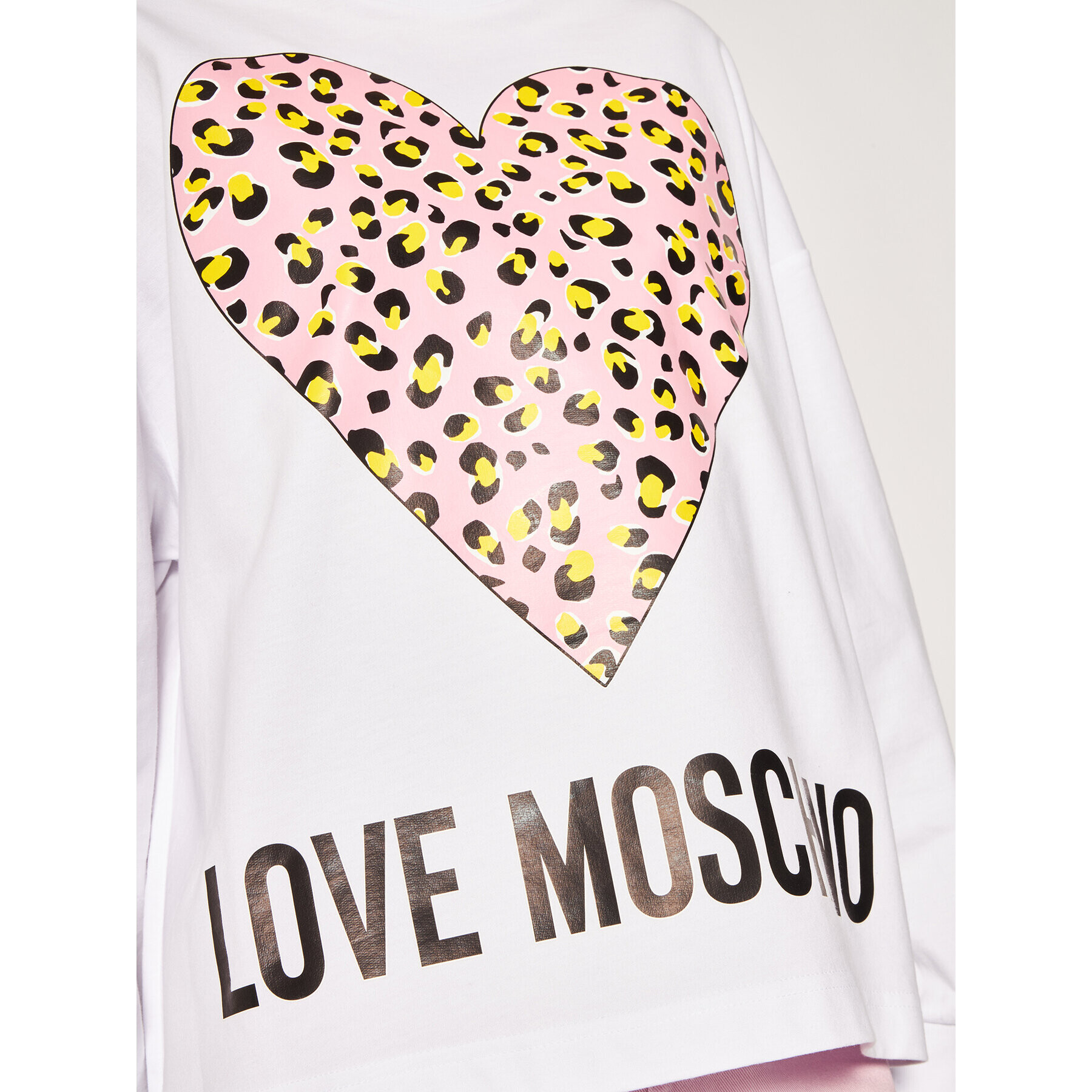 LOVE MOSCHINO Jopa W635505M 4183 Bela Regular Fit - Pepit.si