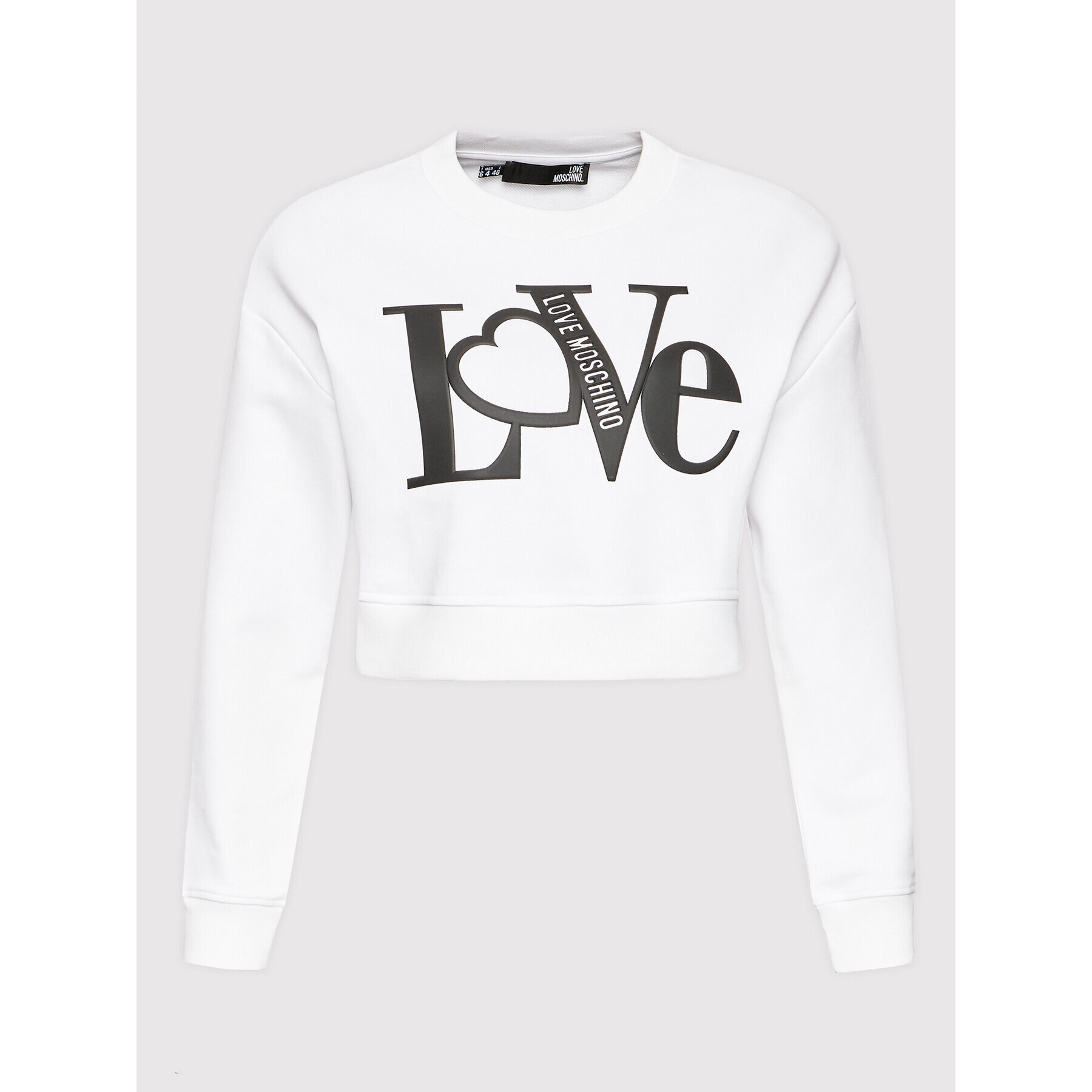 LOVE MOSCHINO Jopa W646101M 4266 Bela Regular Fit - Pepit.si