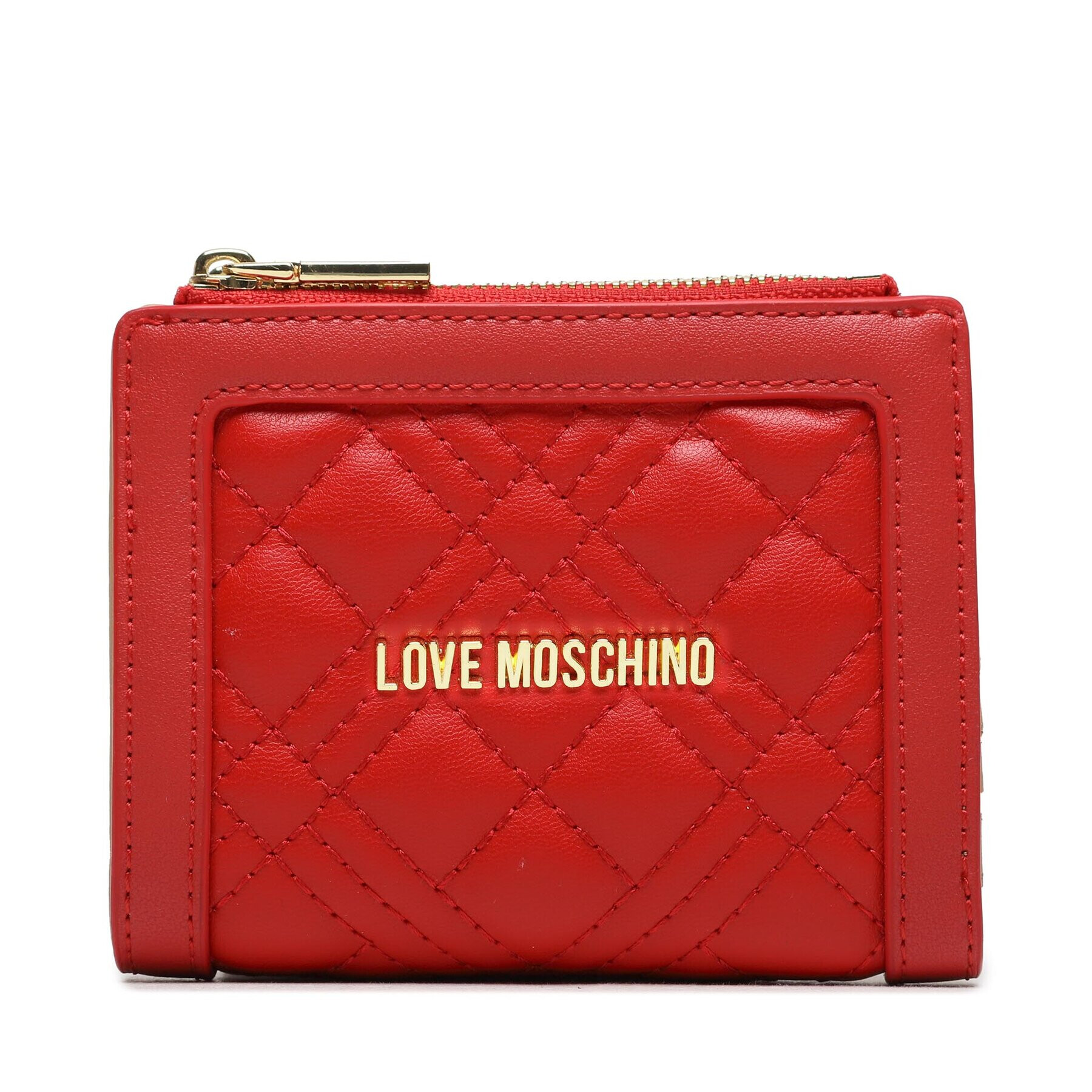 LOVE MOSCHINO Majhna ženska denarnica JC5606PP1HLA0500 Rdeča - Pepit.si