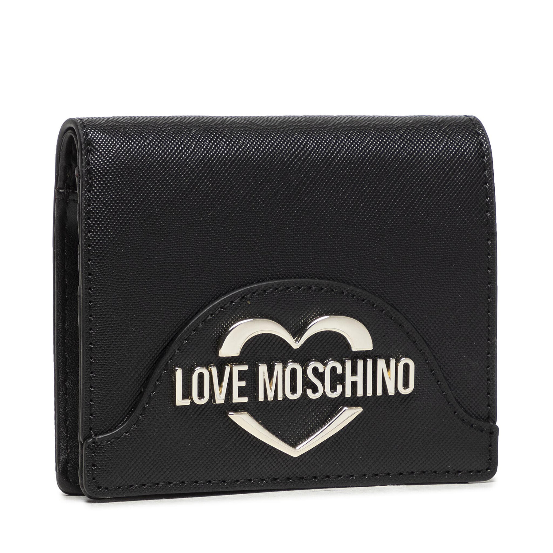 LOVE MOSCHINO Majhna ženska denarnica JC5662PP0DKD0000 Črna - Pepit.si