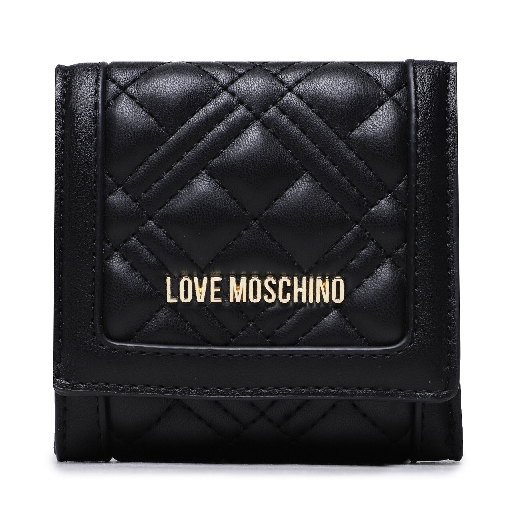 LOVE MOSCHINO Majhna ženska denarnica JC5683PP1GLA0000 Črna - Pepit.si