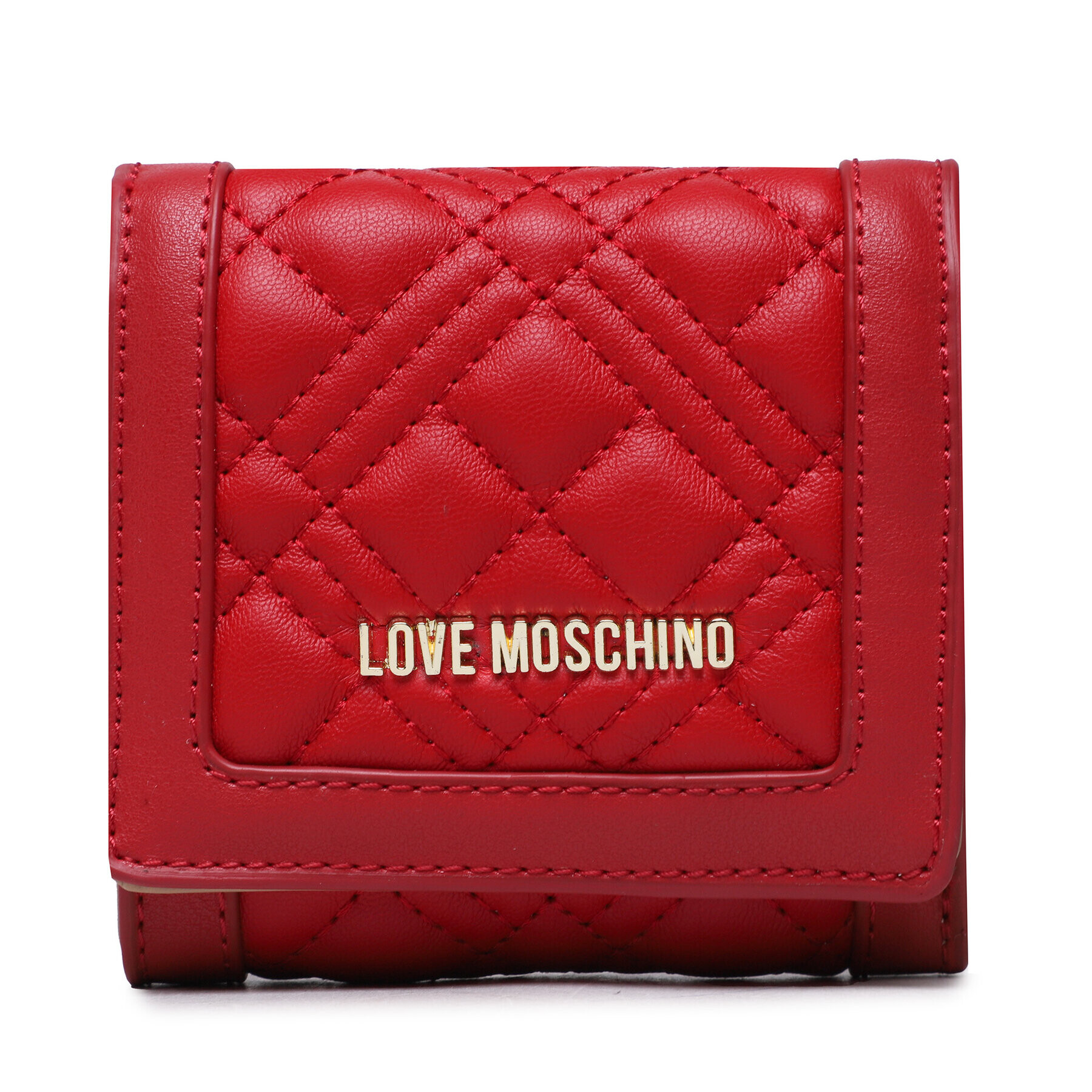 LOVE MOSCHINO Majhna ženska denarnica JC5683PP1GLA0500 Rdeča - Pepit.si