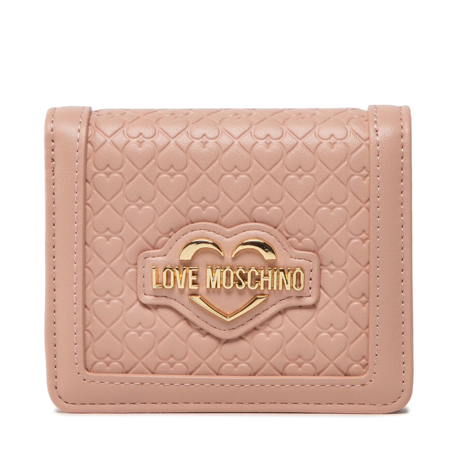 LOVE MOSCHINO Majhna ženska denarnica JC5695PP0FKF0601 Roza - Pepit.si