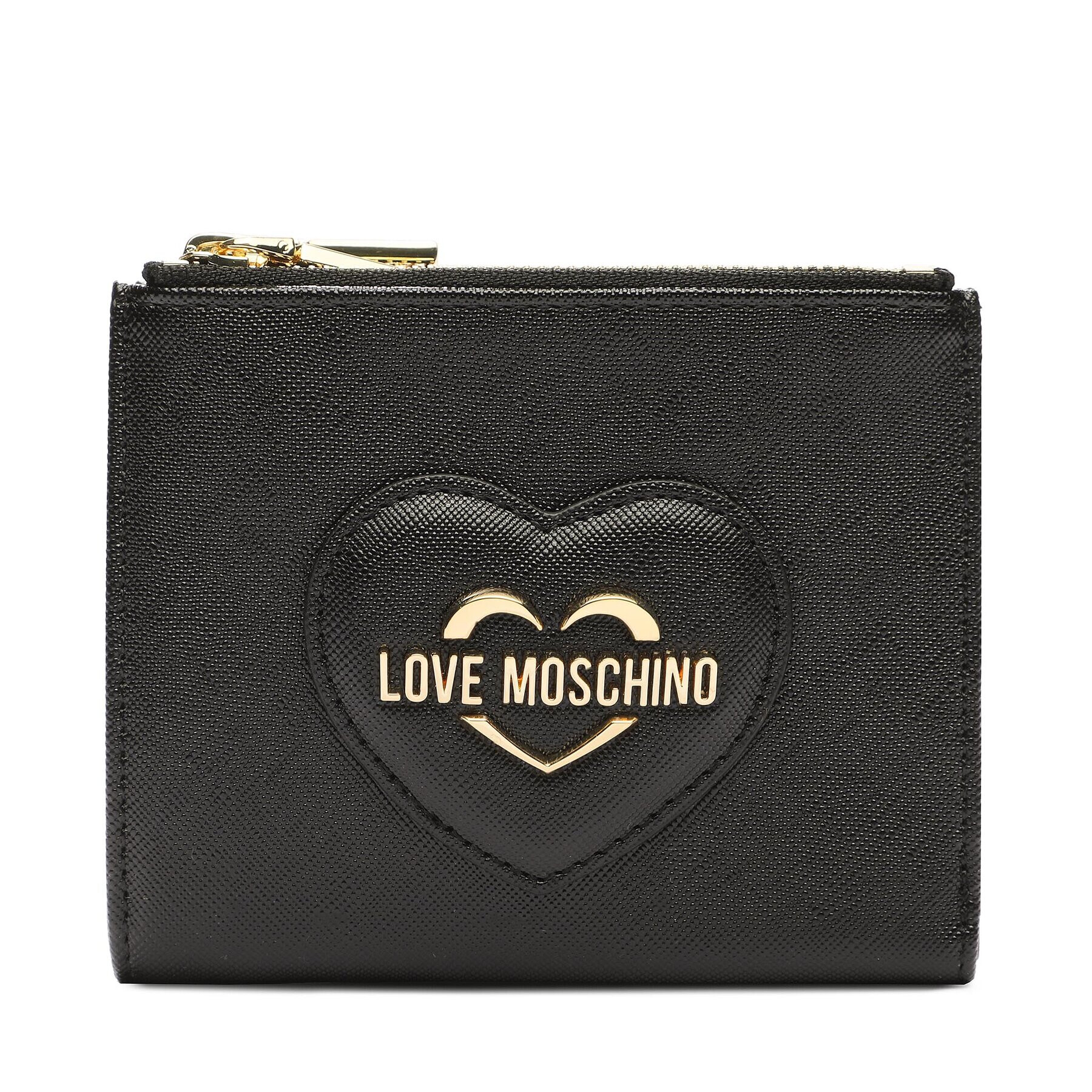 LOVE MOSCHINO Majhna ženska denarnica JC5734PP0HKL0000 Črna - Pepit.si