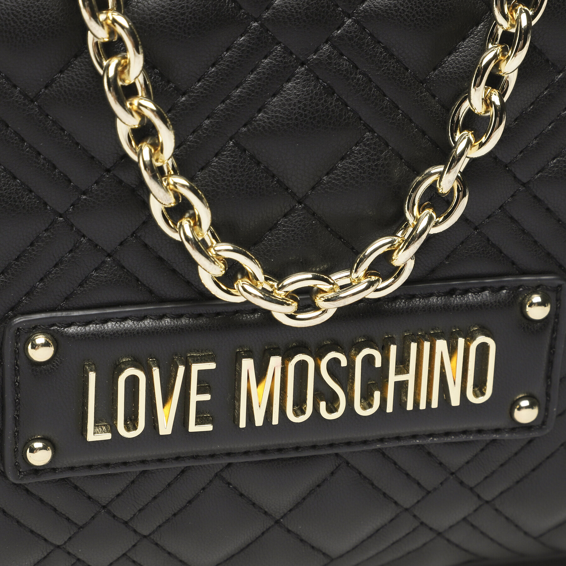 LOVE MOSCHINO Ročna torba JC4004PP1GLA0000 Črna - Pepit.si