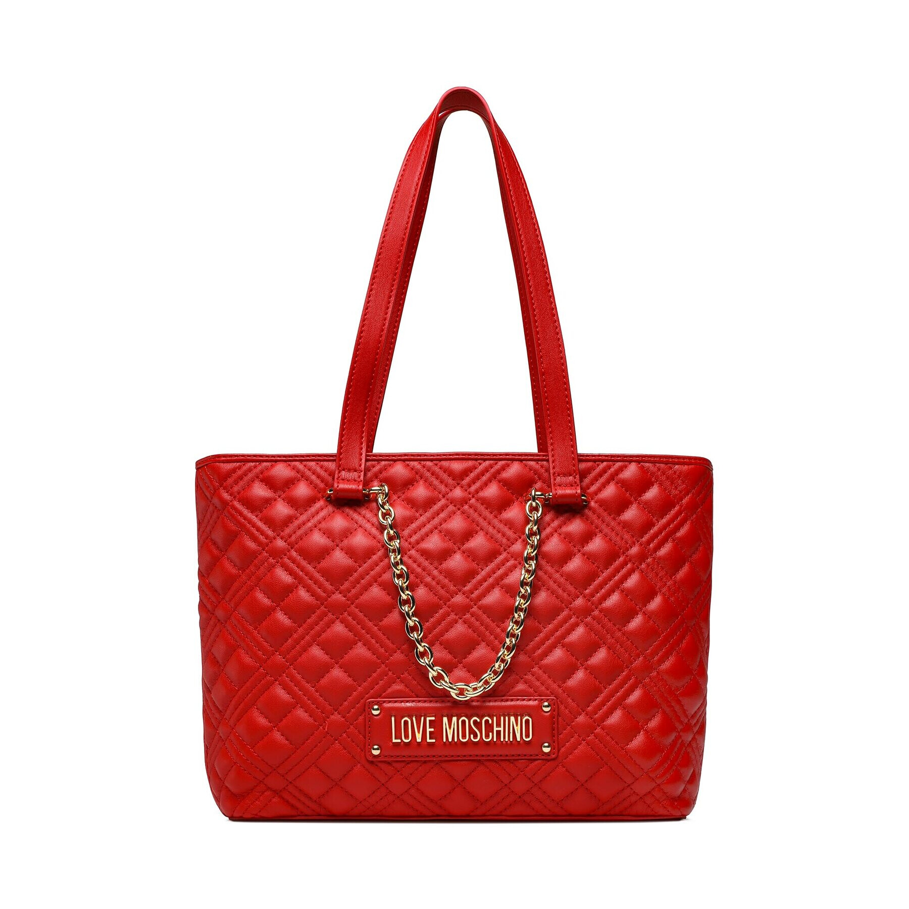 LOVE MOSCHINO Ročna torba JC4004PP1GLA0500 Rdeča - Pepit.si