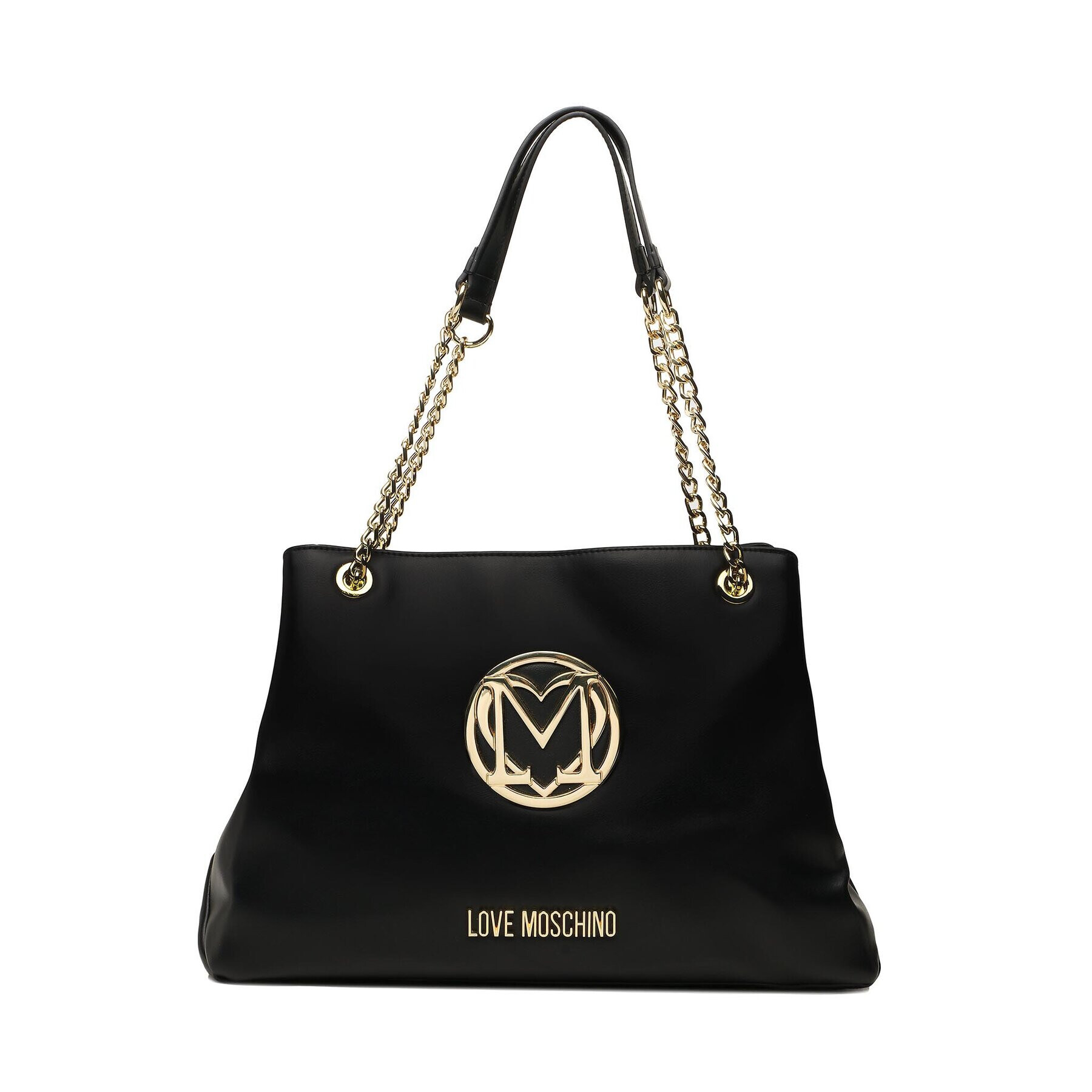 LOVE MOSCHINO Ročna torba JC4031PP1GLD0000 Črna - Pepit.si