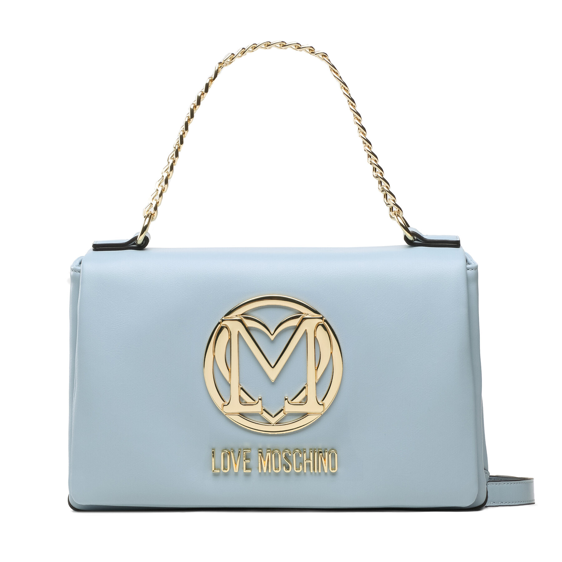 LOVE MOSCHINO Ročna torba JC4032PP1GLD0700 Modra - Pepit.si