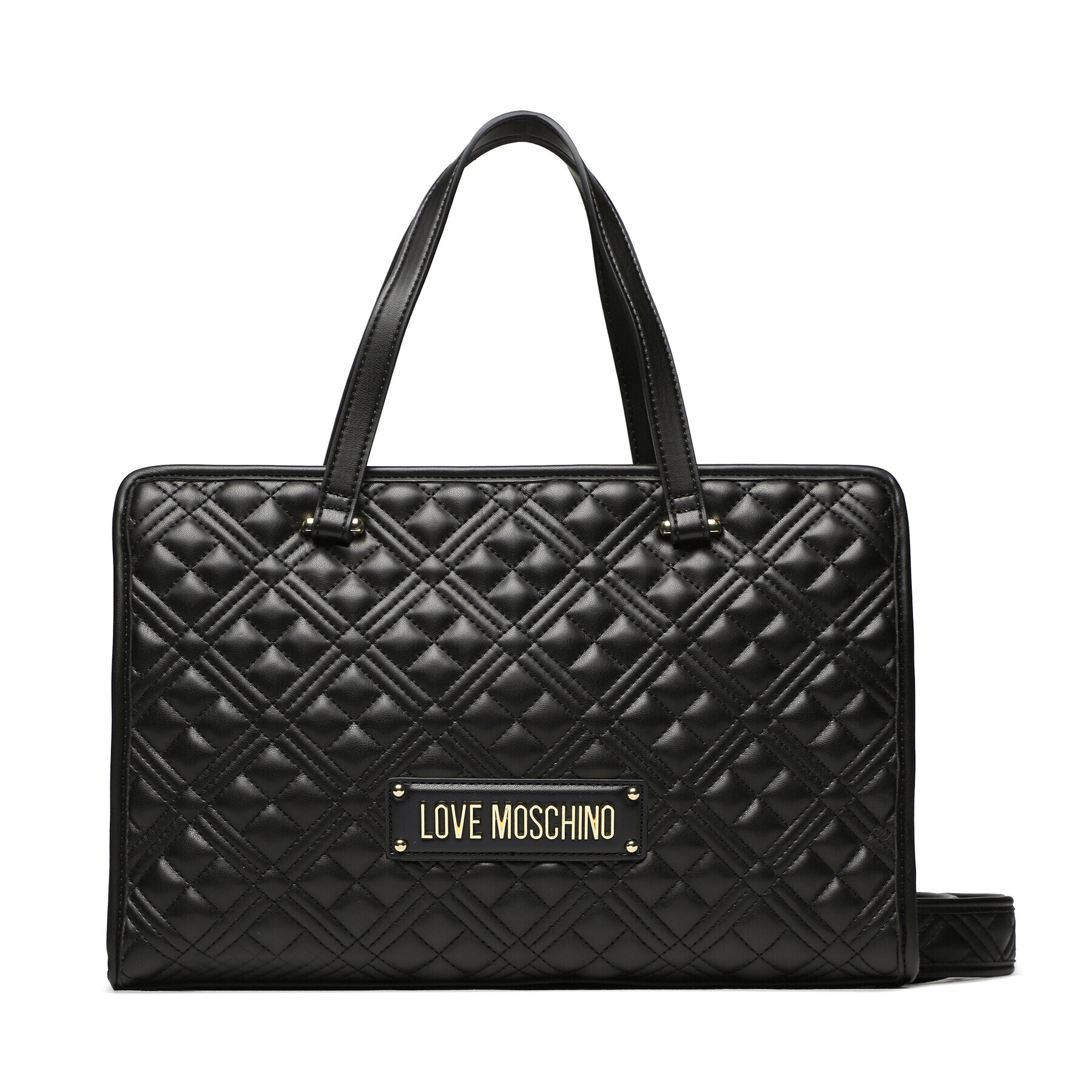 LOVE MOSCHINO Ročna torba JC4060PP1HLA0000 Črna - Pepit.si