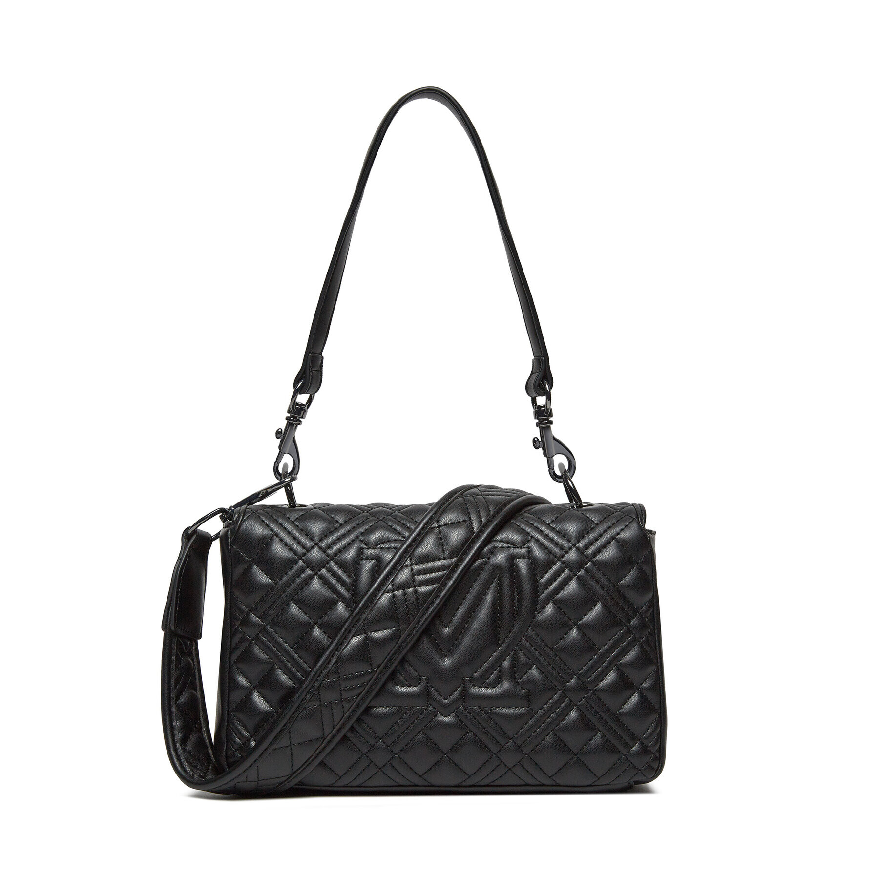 LOVE MOSCHINO Ročna torba JC4062PP0HLA000A Črna - Pepit.si