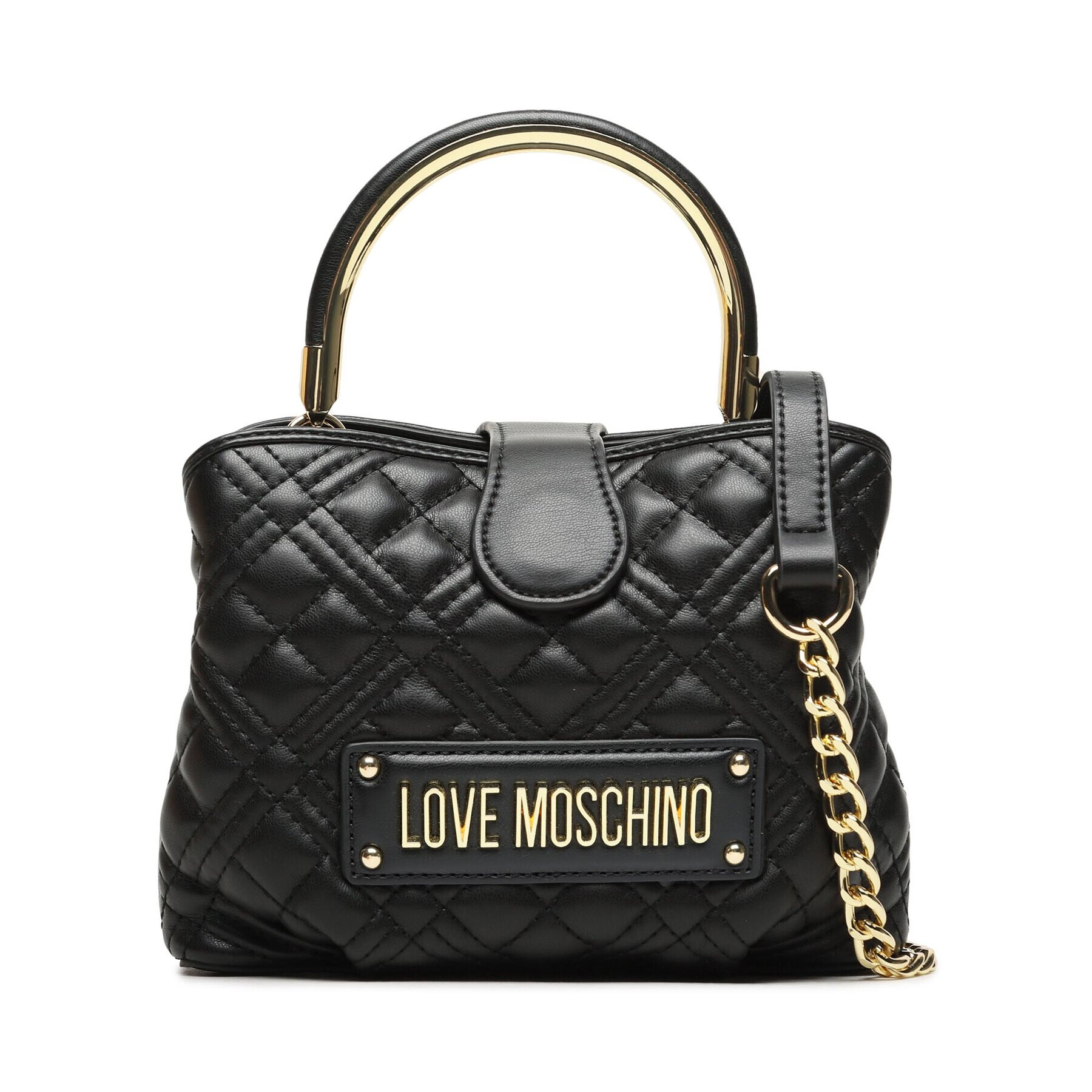 LOVE MOSCHINO Ročna torba JC4069PP1HLA0000 Črna - Pepit.si