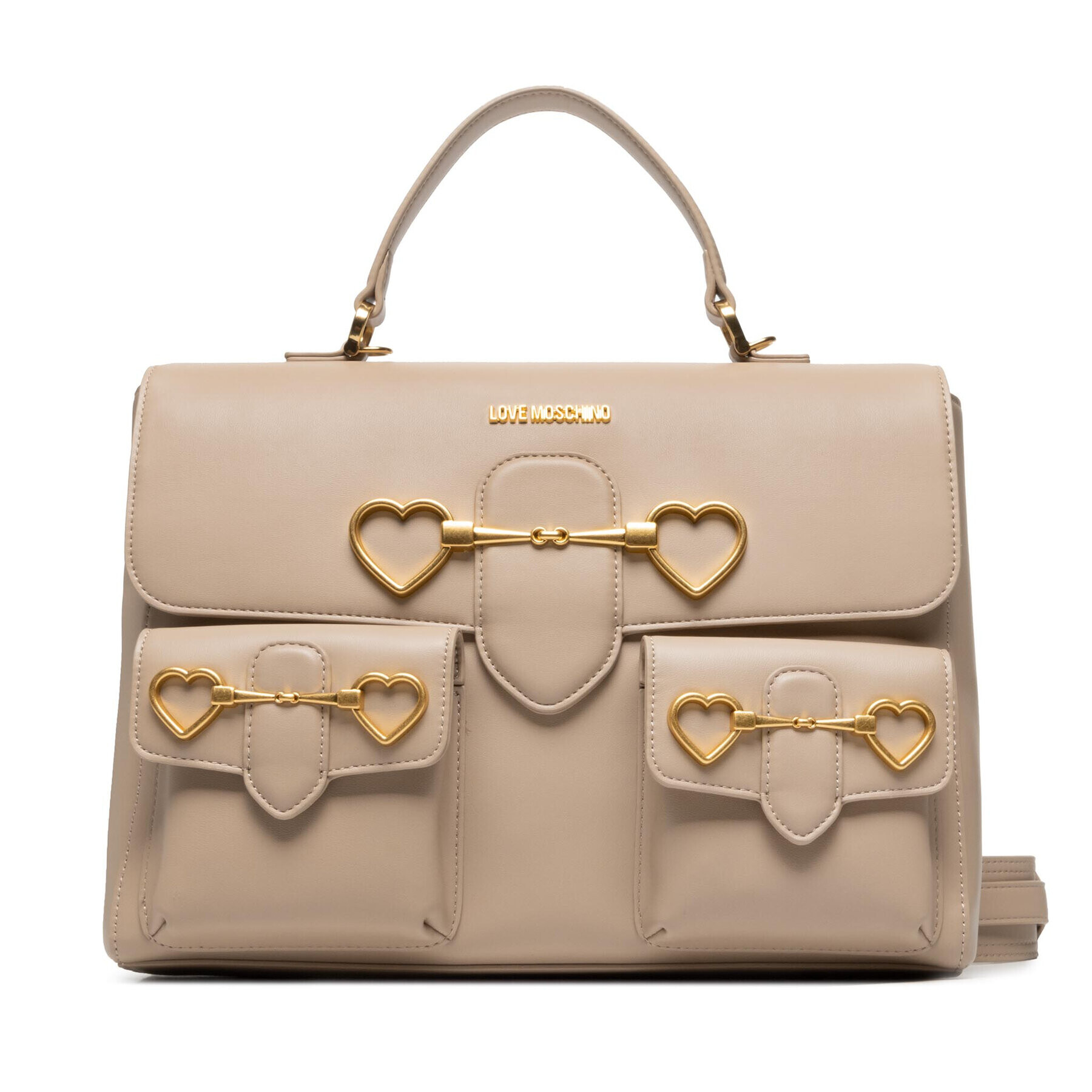 LOVE MOSCHINO Ročna torba JC4076PP1ELC0107 Bež - Pepit.si