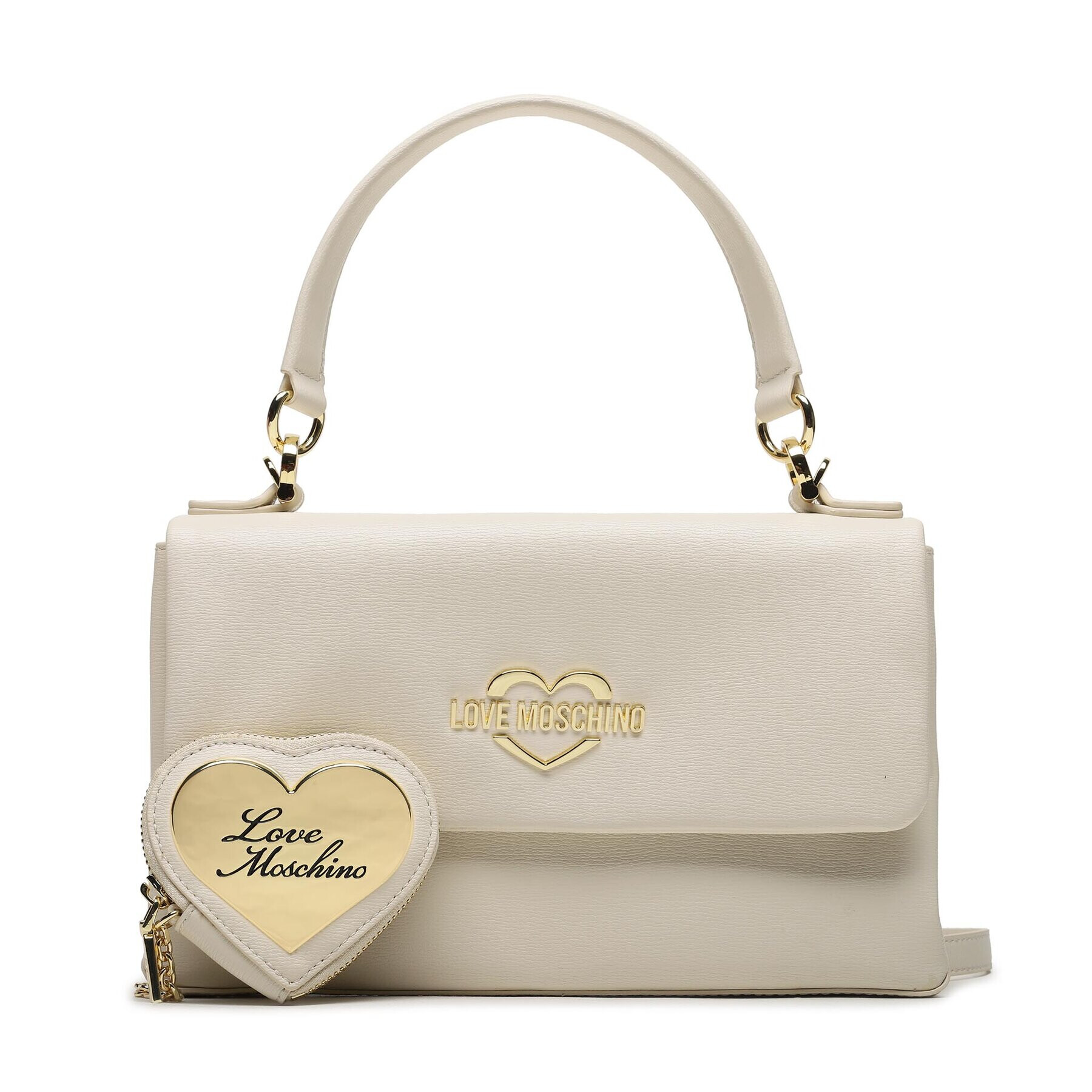 LOVE MOSCHINO Ročna torba JC4083PP1HLD0110 Bež - Pepit.si