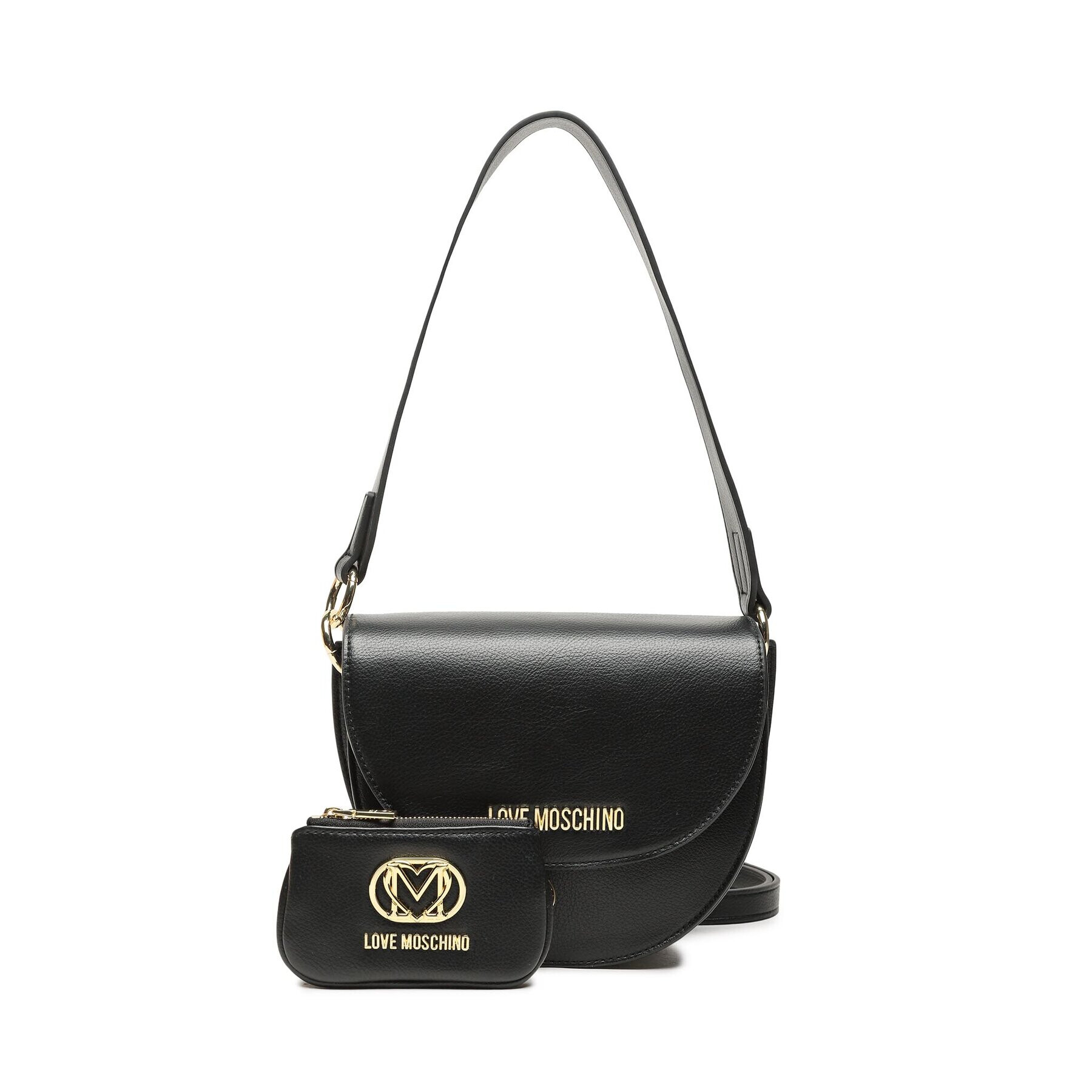 LOVE MOSCHINO Ročna torba JC4087PP1HLN0000 Črna - Pepit.si