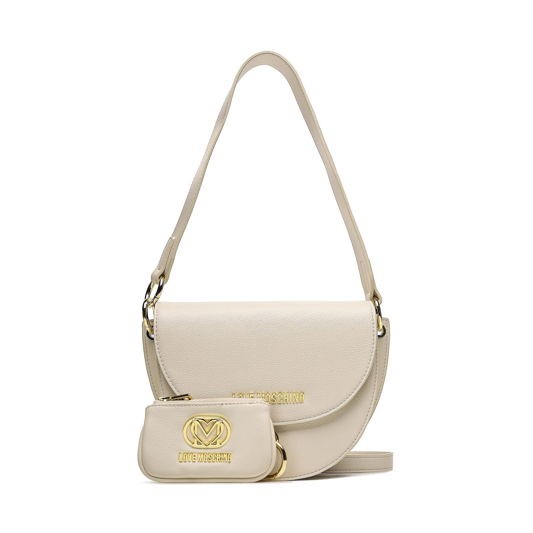 LOVE MOSCHINO Ročna torba JC4087PP1HLN0110 Écru - Pepit.si