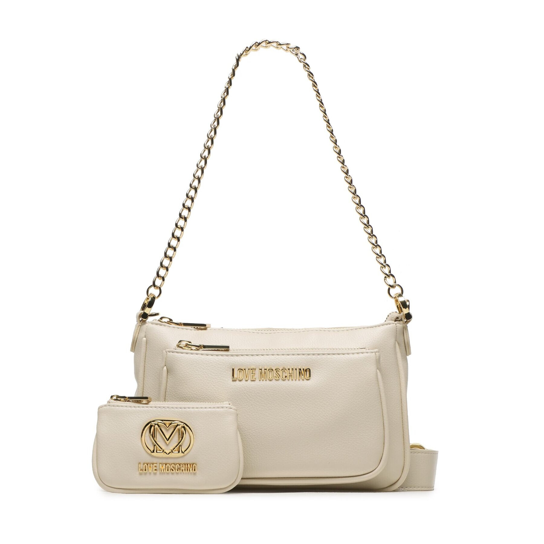 LOVE MOSCHINO Ročna torba JC4088PP1HLN0110 Bež - Pepit.si